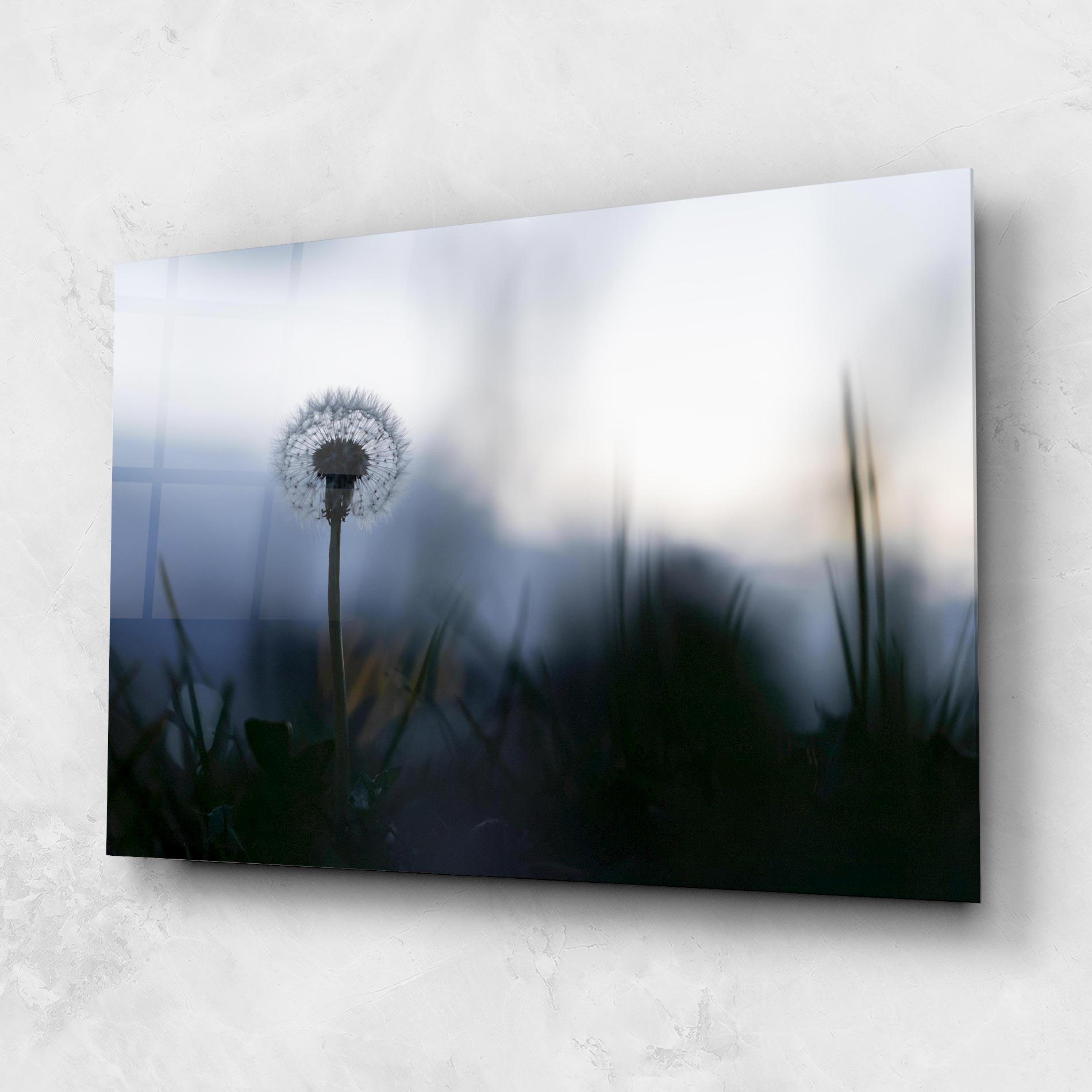 Tablou Sticla Dandelion Wild View mockup 1