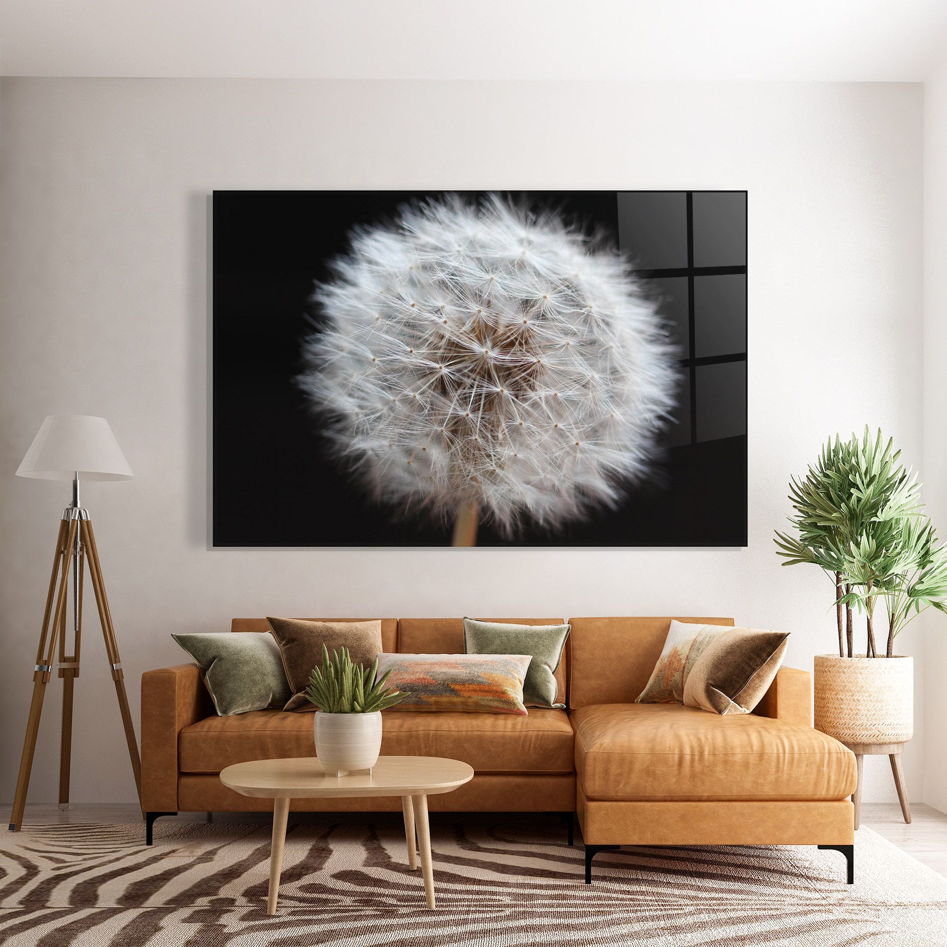 Wild Dandelion Closeup mockup 7