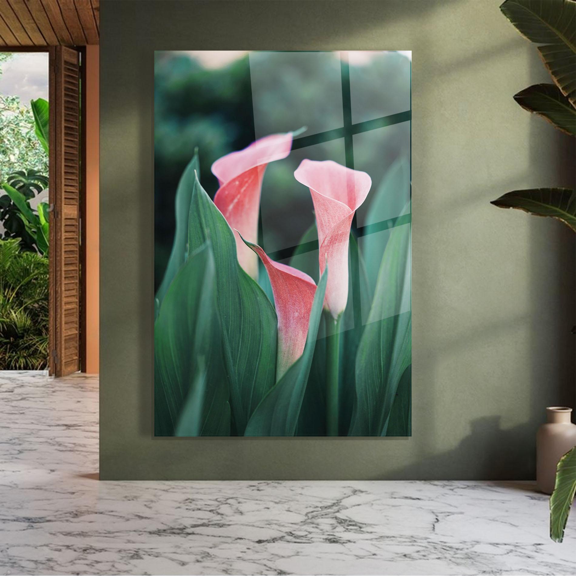 Tablou Sticla Early Spring mockup 7