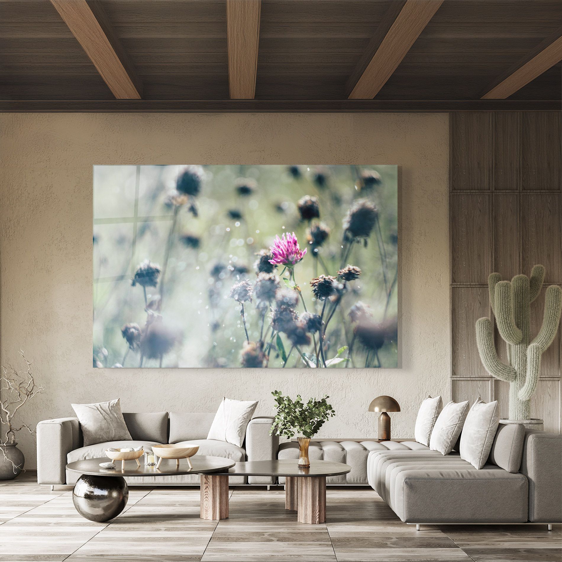 Dreamy Purple Flower mockup 8