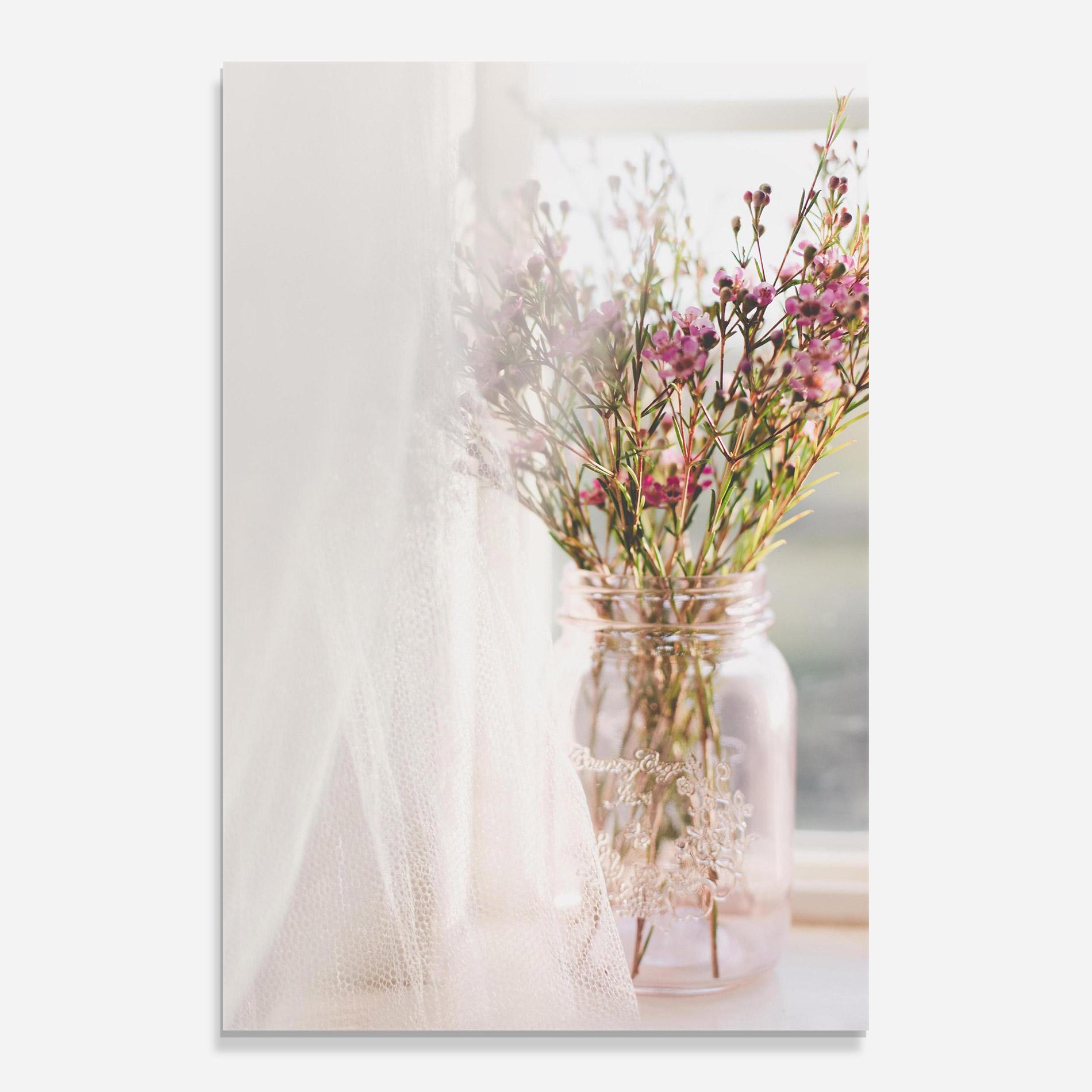 Tablou Sticla Field Flowers Vase mockup 0