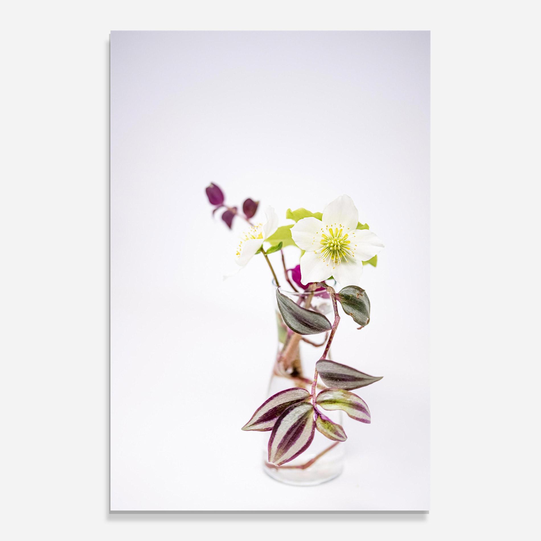 Tablou Sticla Pretty Leaf Vase mockup 0