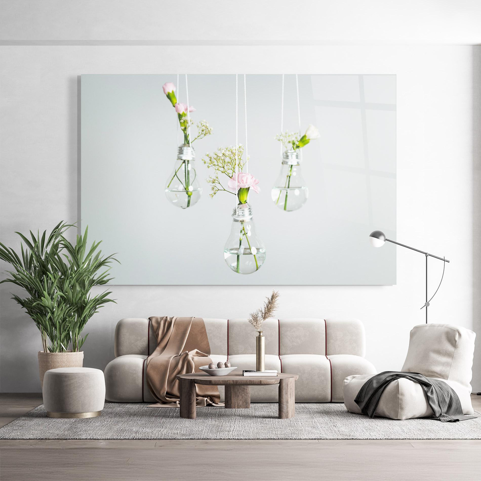 Tablou Sticla Floating Vase mockup 9