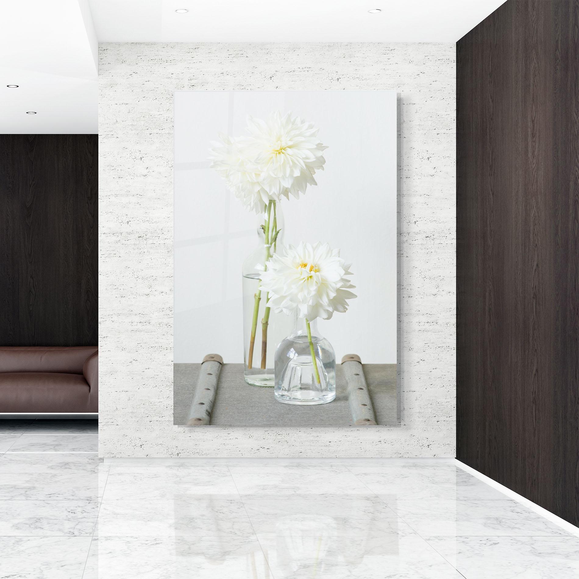 Tablou Sticla Big Flower Vase mockup 9