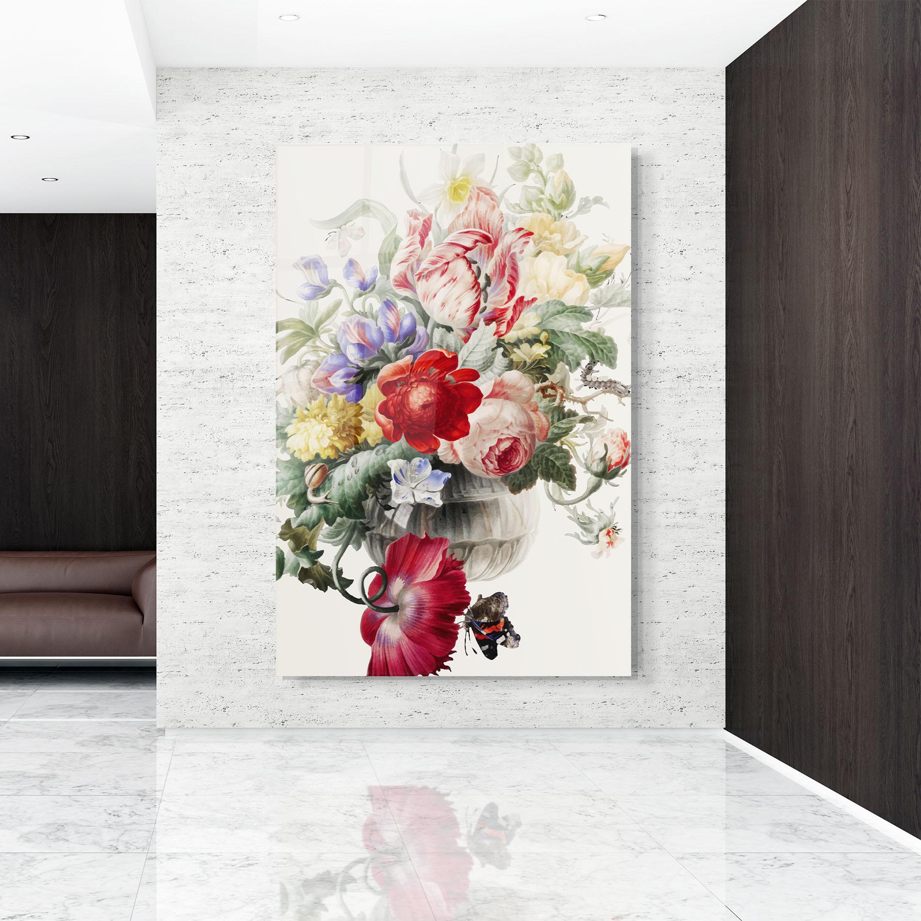 Tablou Sticla Butterfly Vase mockup 9