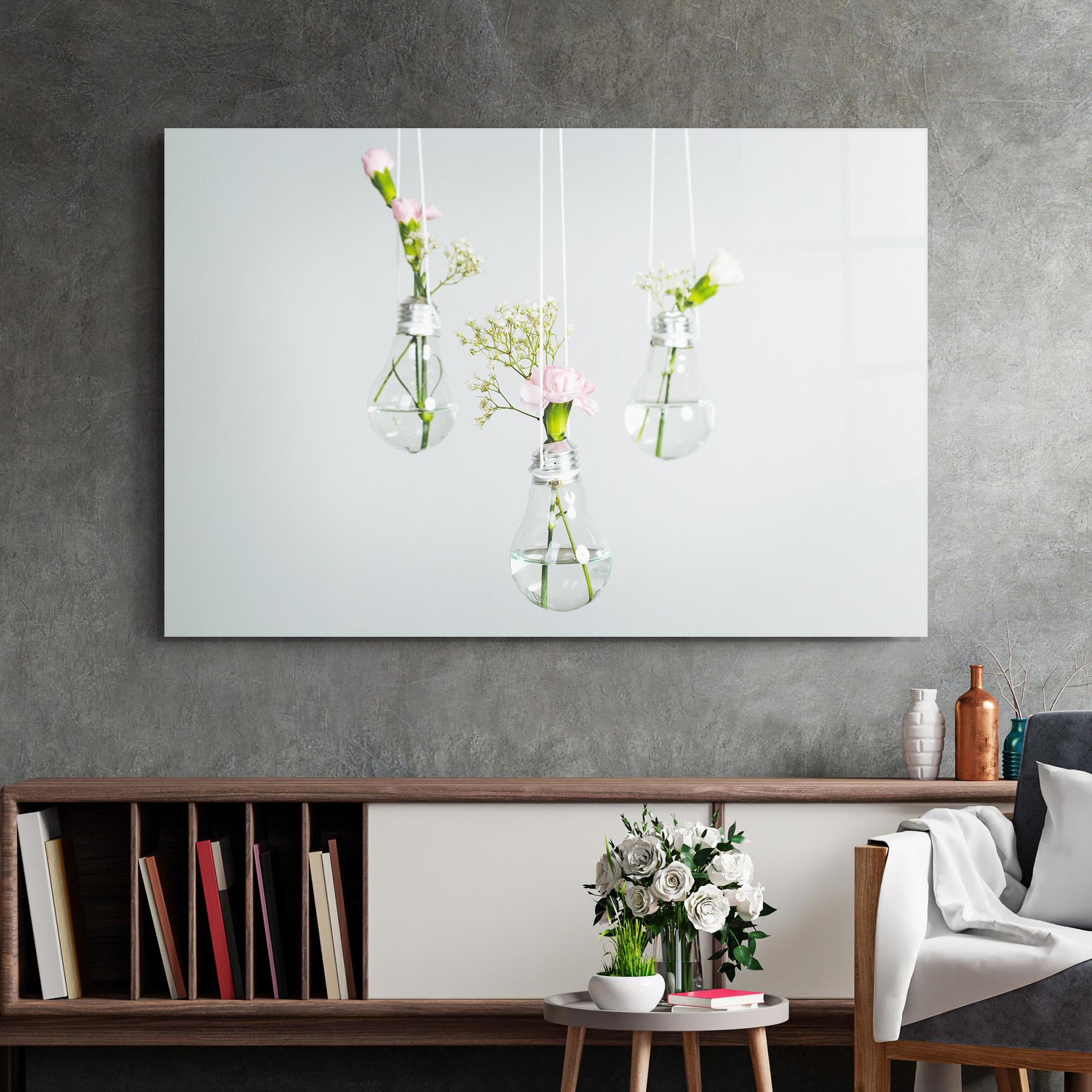 Tablou Sticla Floating Vase mockup 2