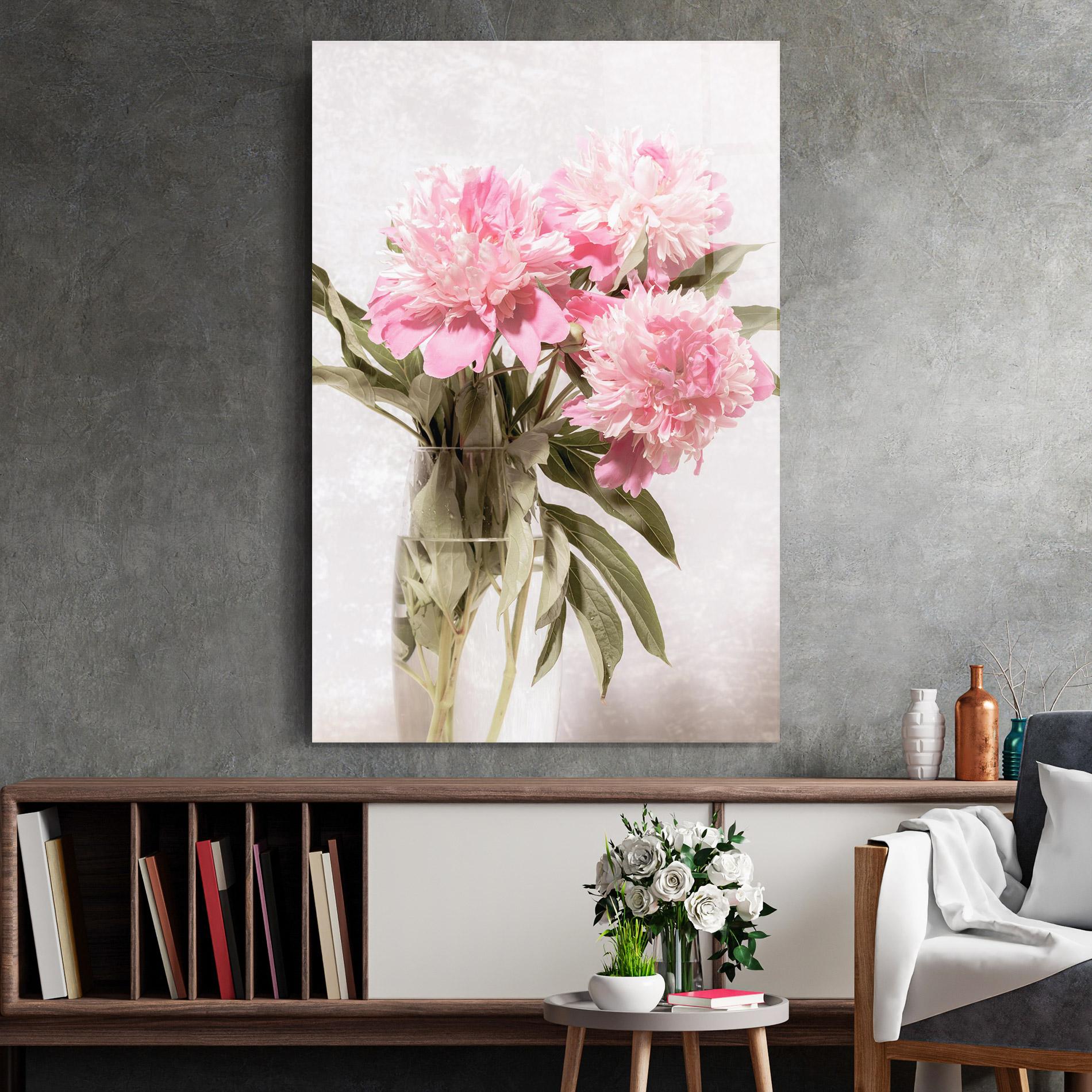 Tablou Sticla Bouquet Vase mockup 2