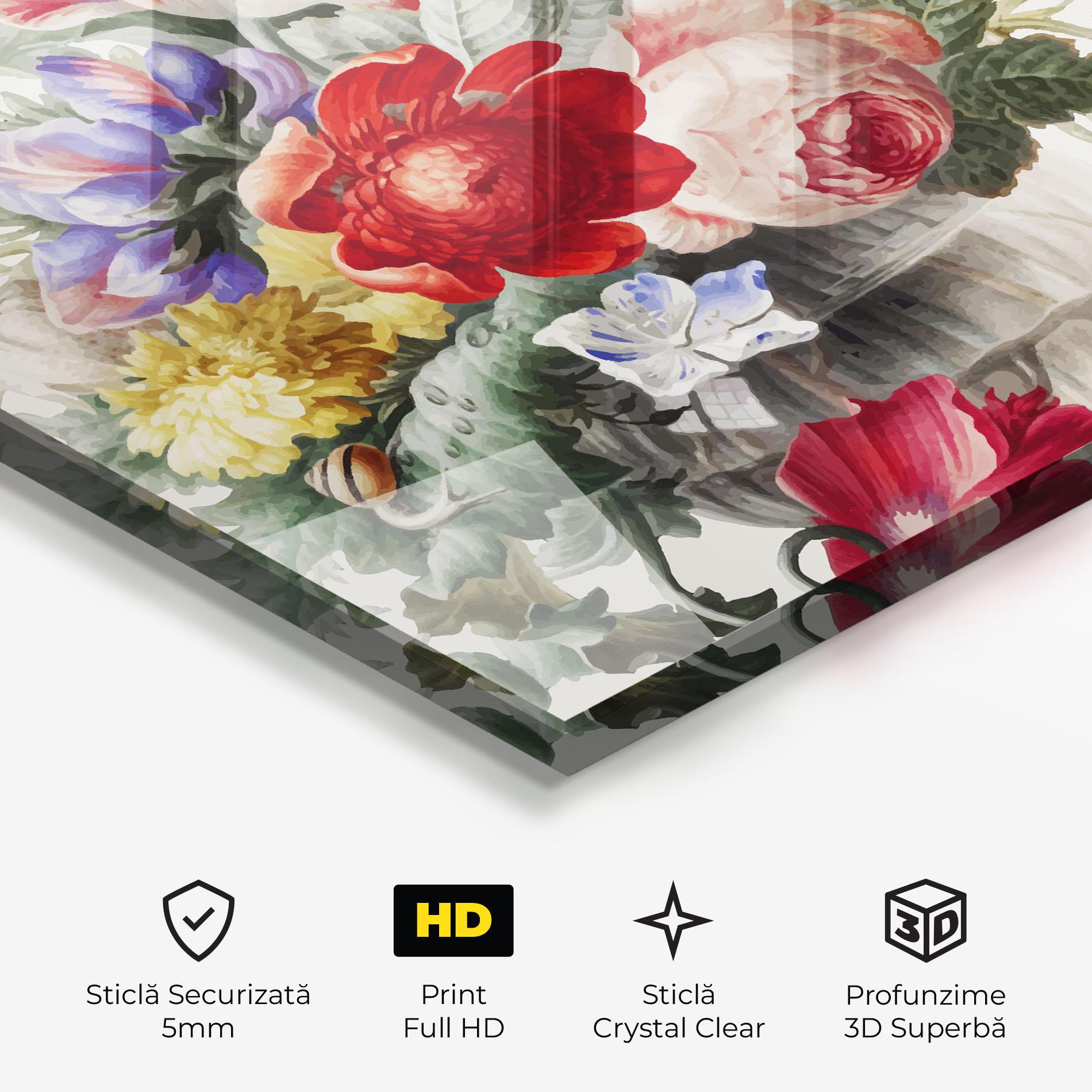 Tablou Sticla Butterfly Vase mockup 3