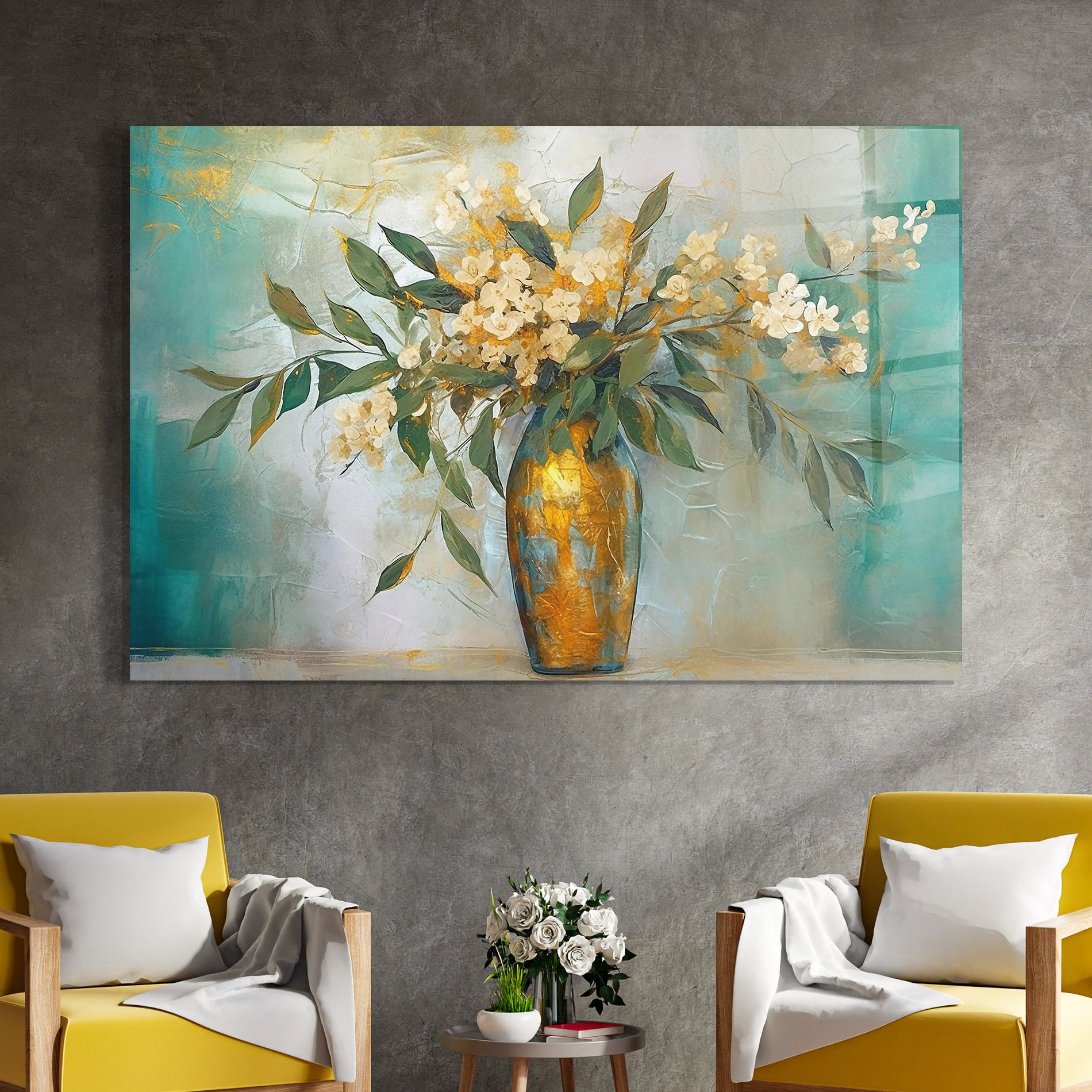 Abstract Vase Art mockup 4