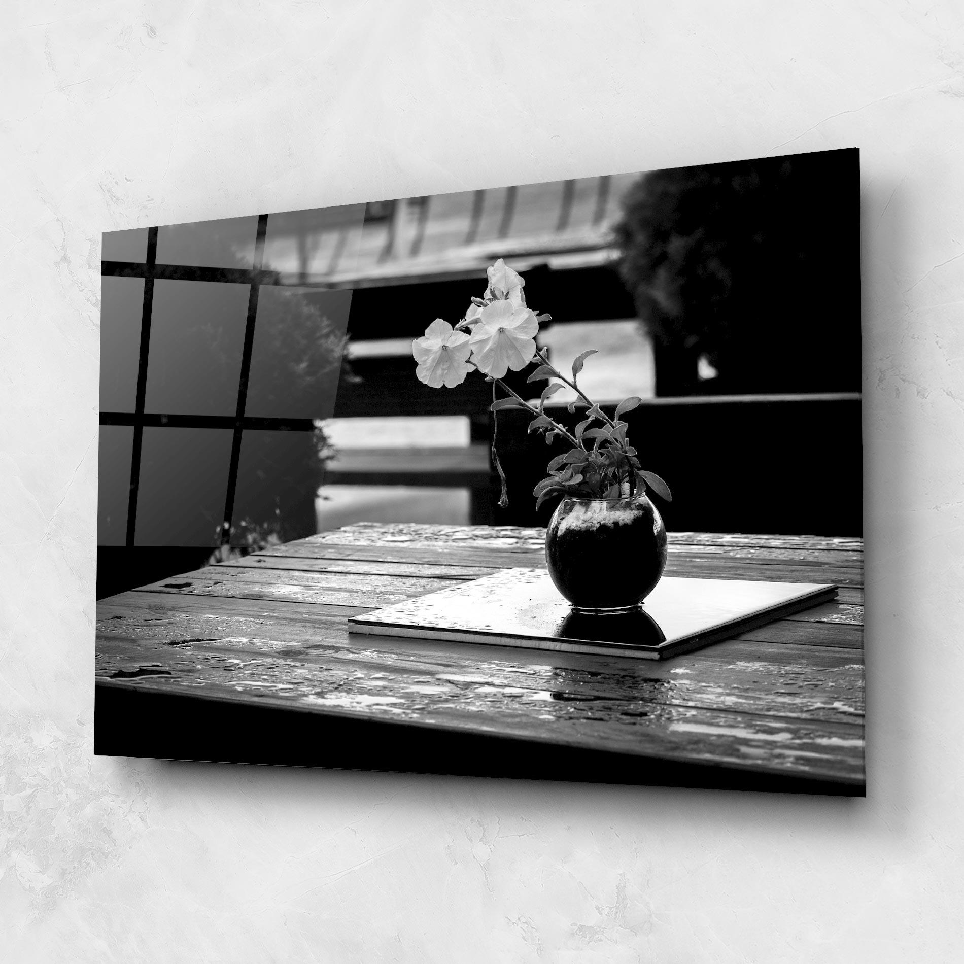 Tablou Sticla Black Vase View mockup 1
