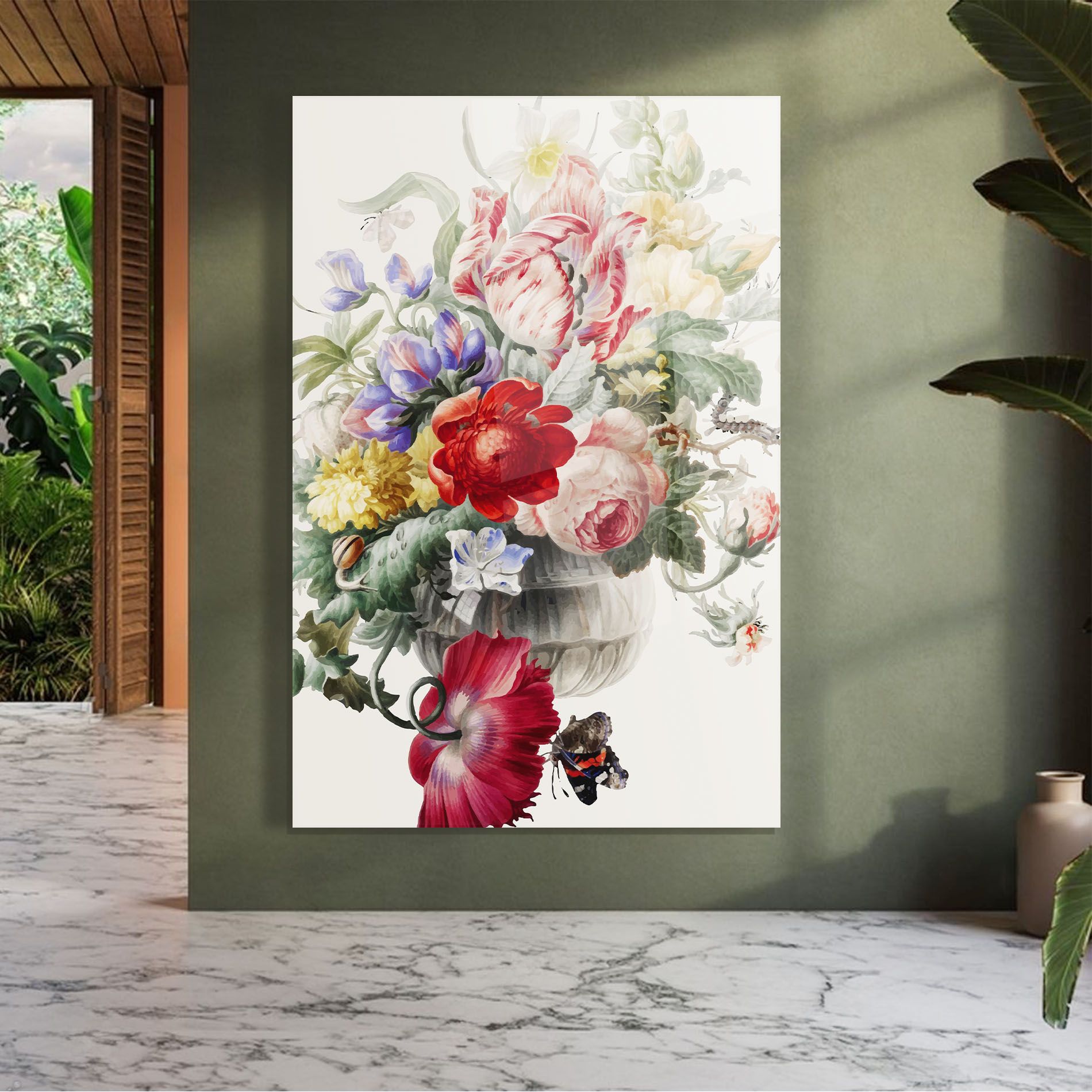 Butterfly Vase mockup 7
