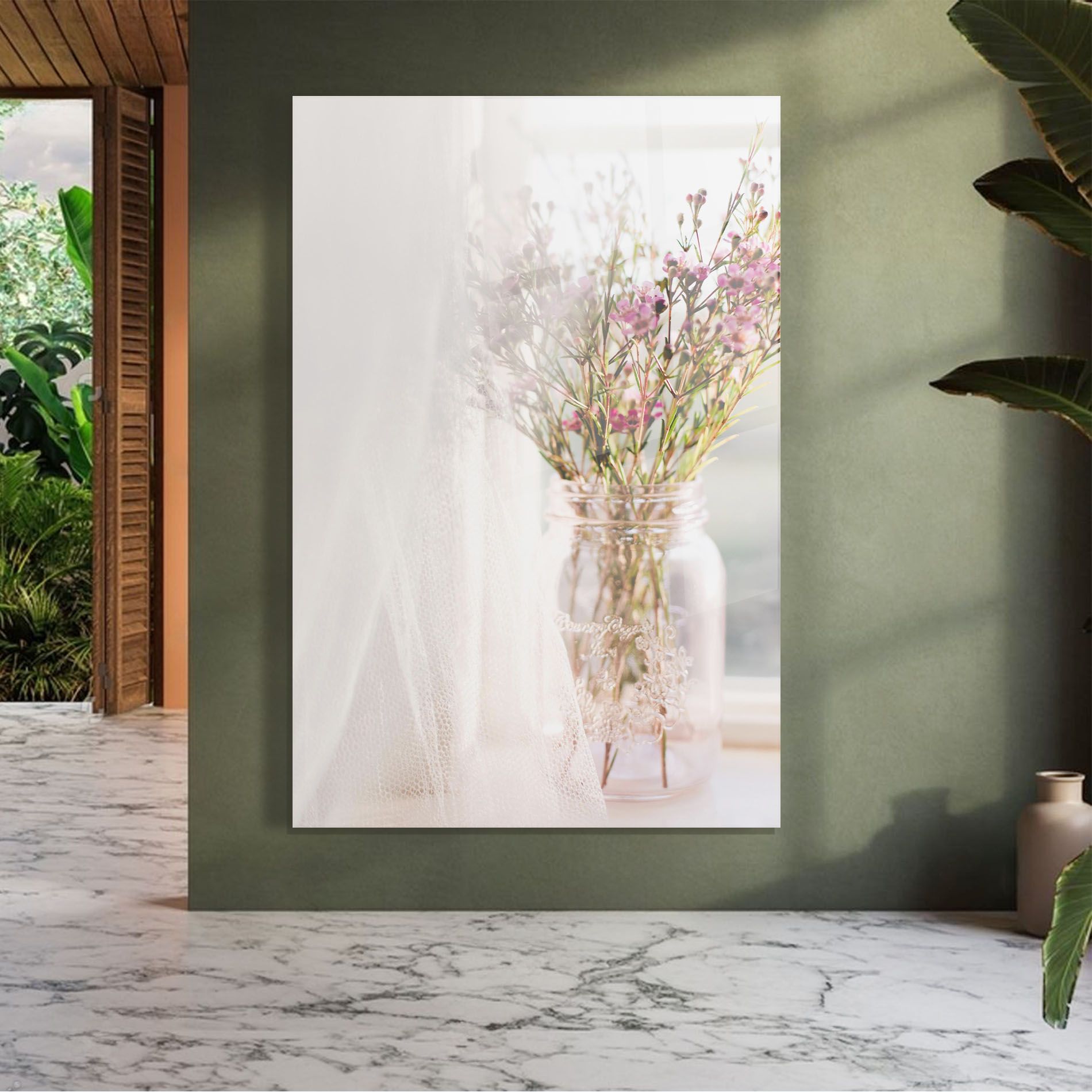 Field Flowers Vase mockup 7