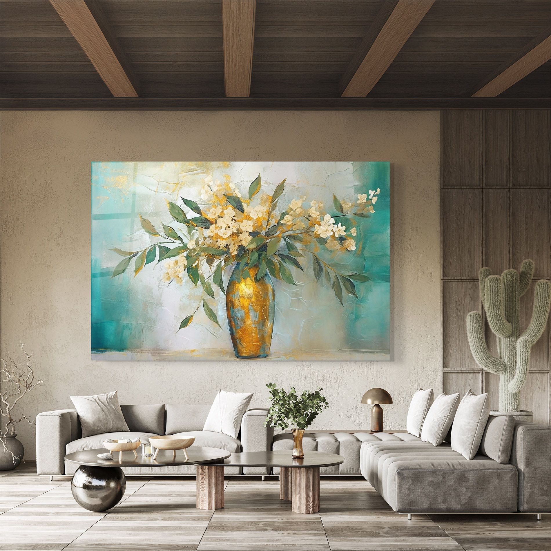 Abstract Vase Art mockup 8