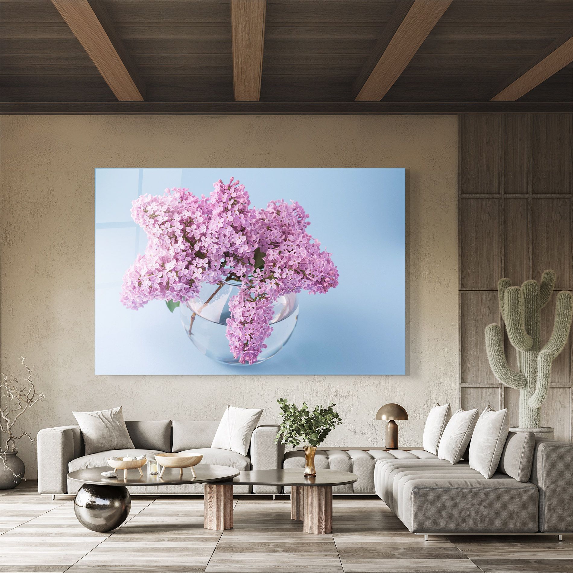 Lilac Flower mockup 8