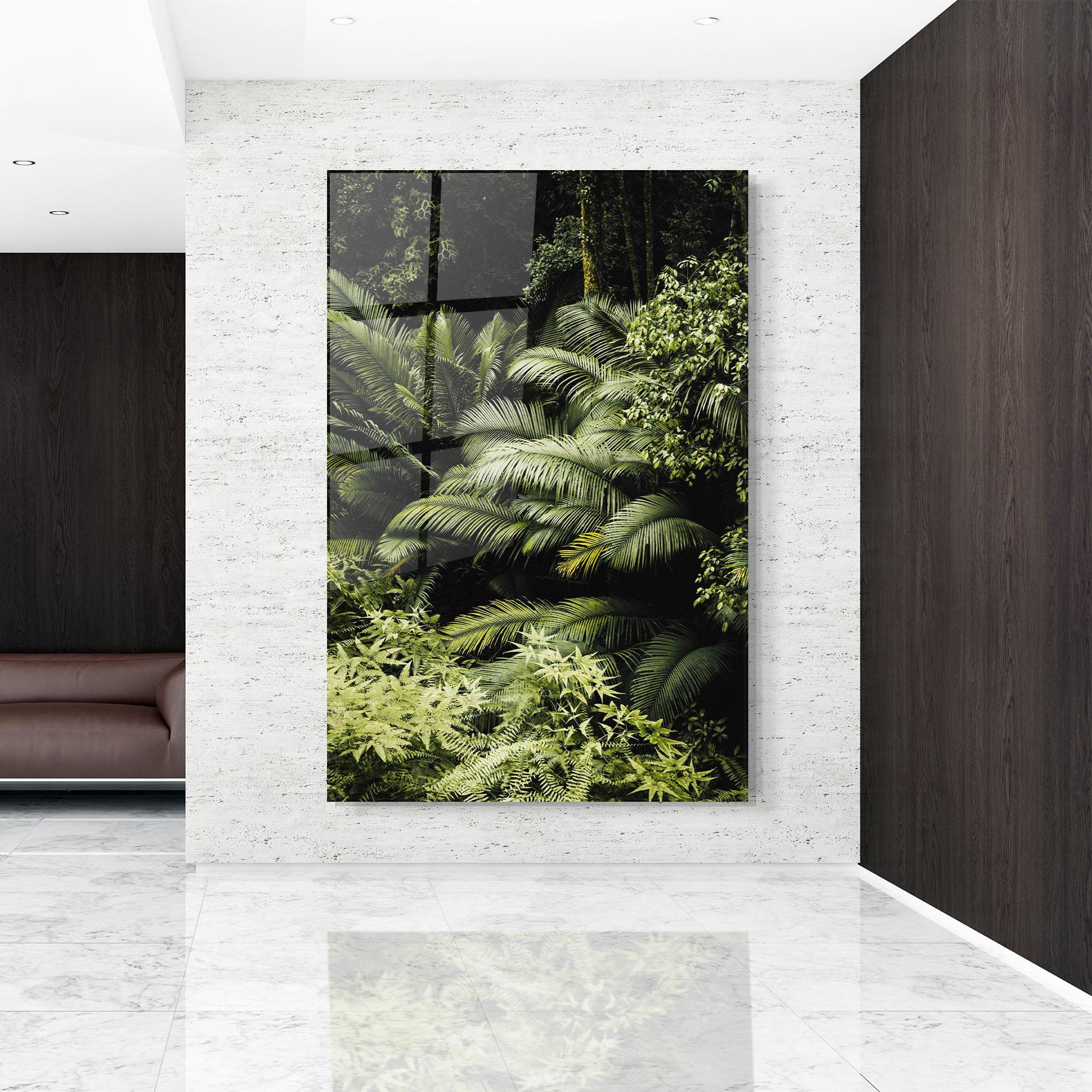 Tablou Sticla Into The Jungle mockup 9