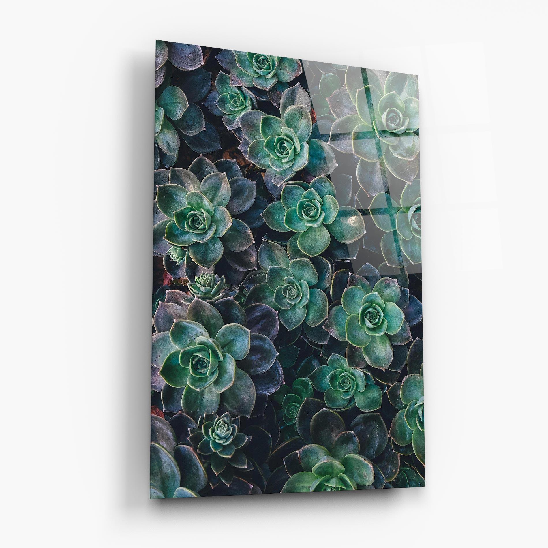 Tablou Sticla Green Lilac Tree mockup 6