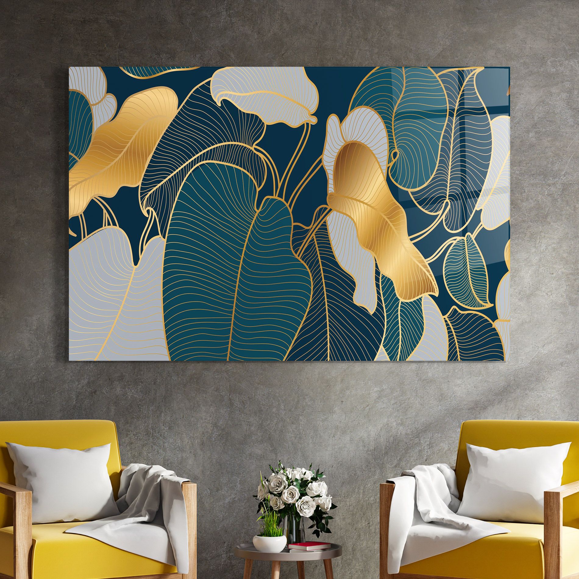 Golden Leaves mockup 4