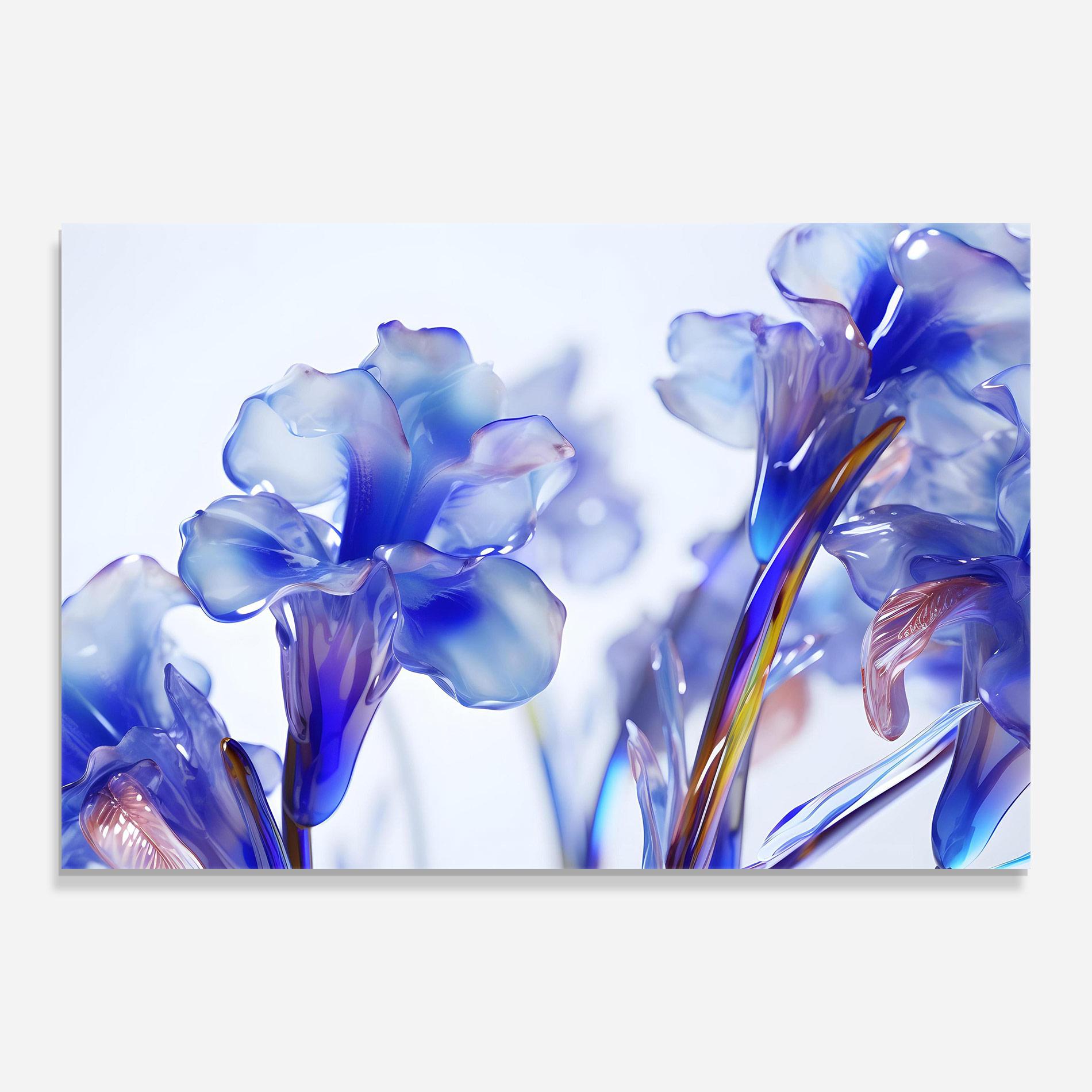 Tablou Sticla Iris Glass mockup 0
