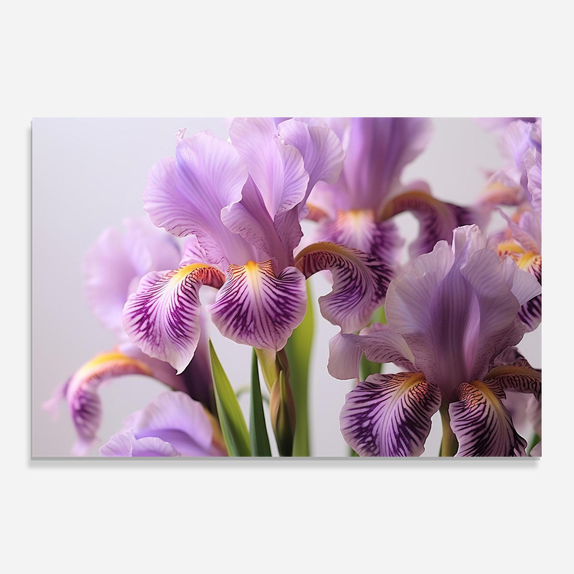 Tablou Sticla Iris In Vase mockup 0