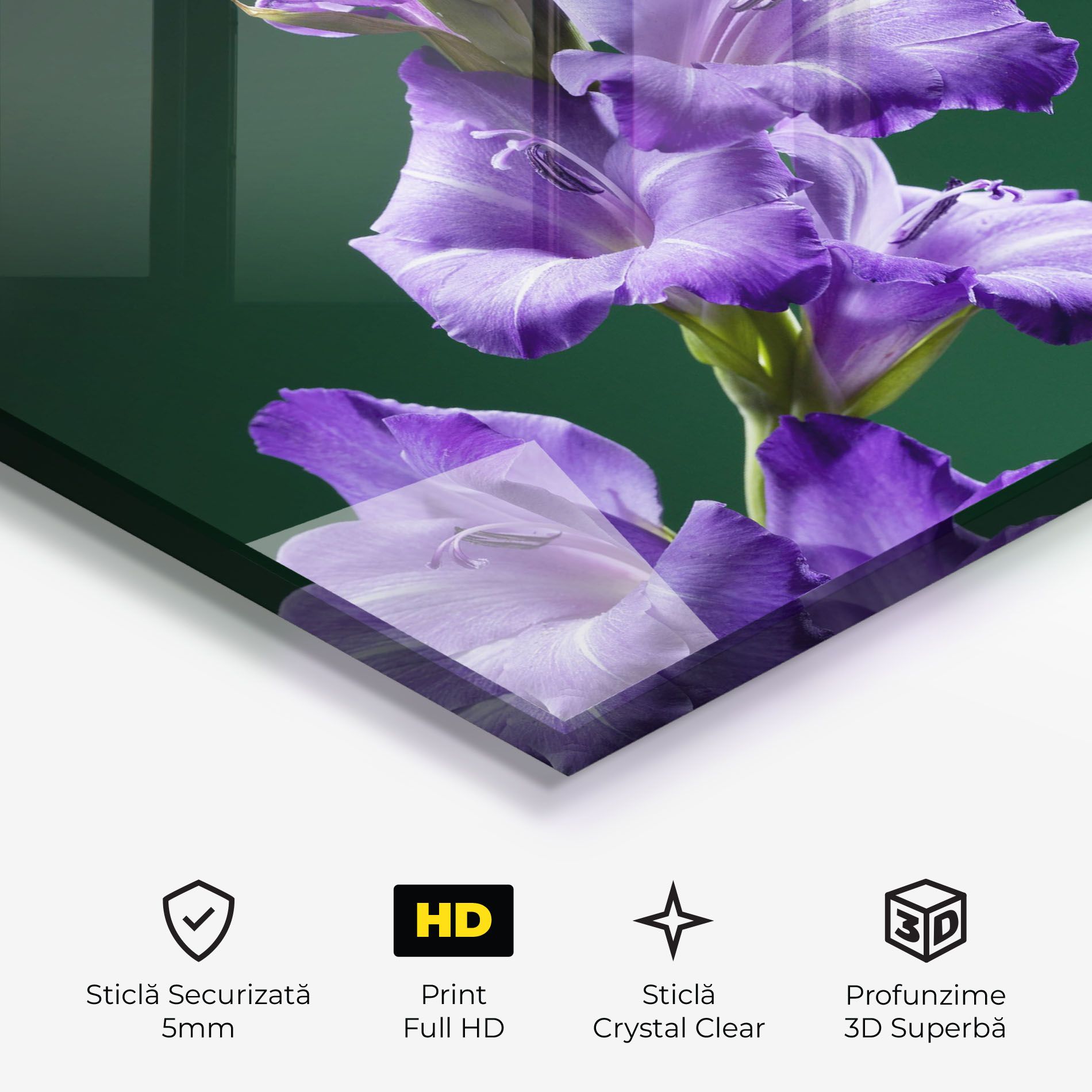 Iris On Green mockup 3