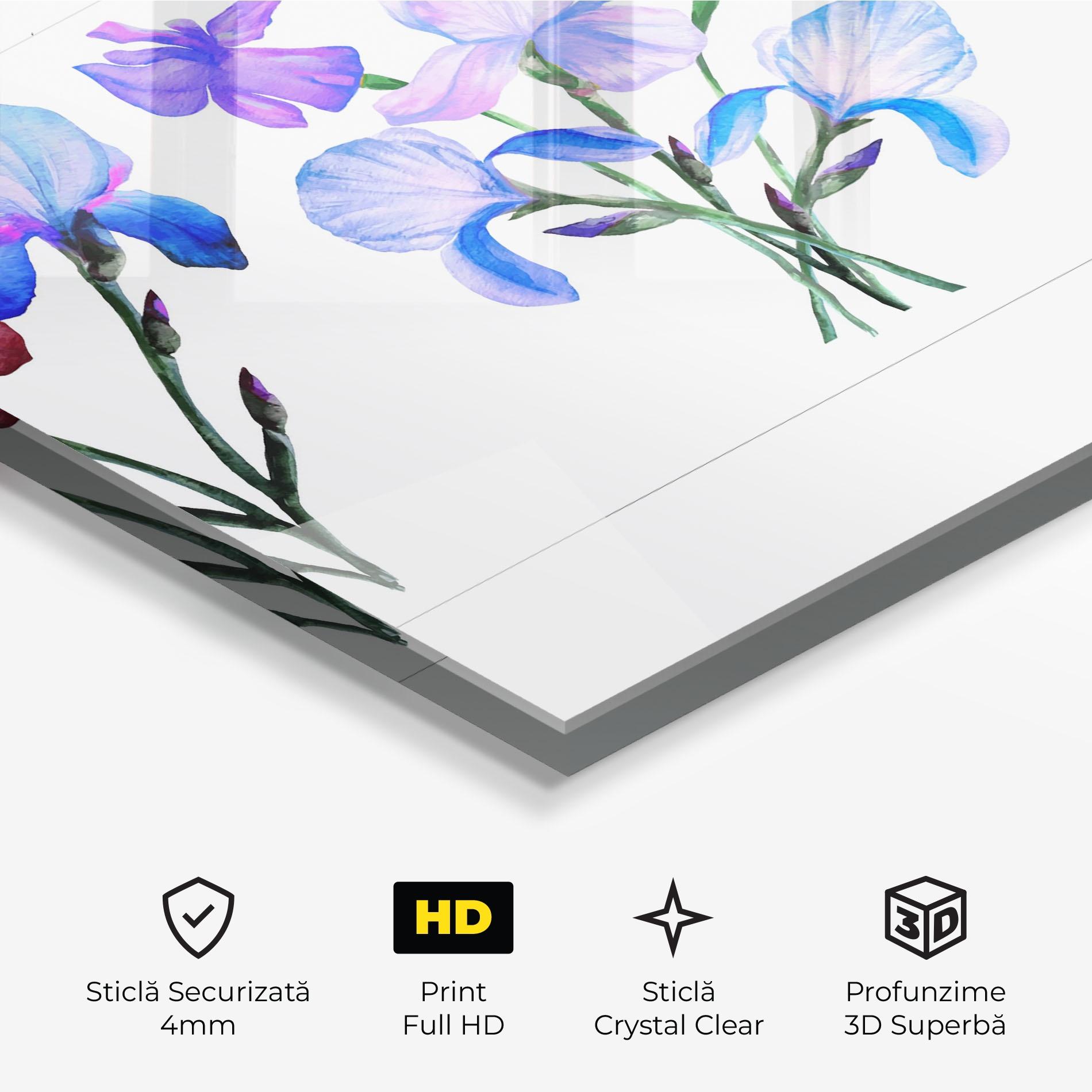 Tablou Sticla Iris Set mockup 3