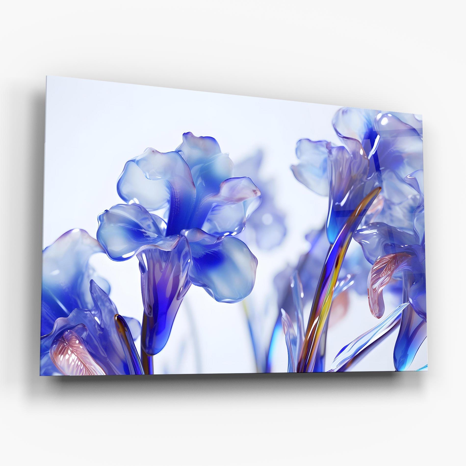 Tablou Sticla Iris Glass mockup 6