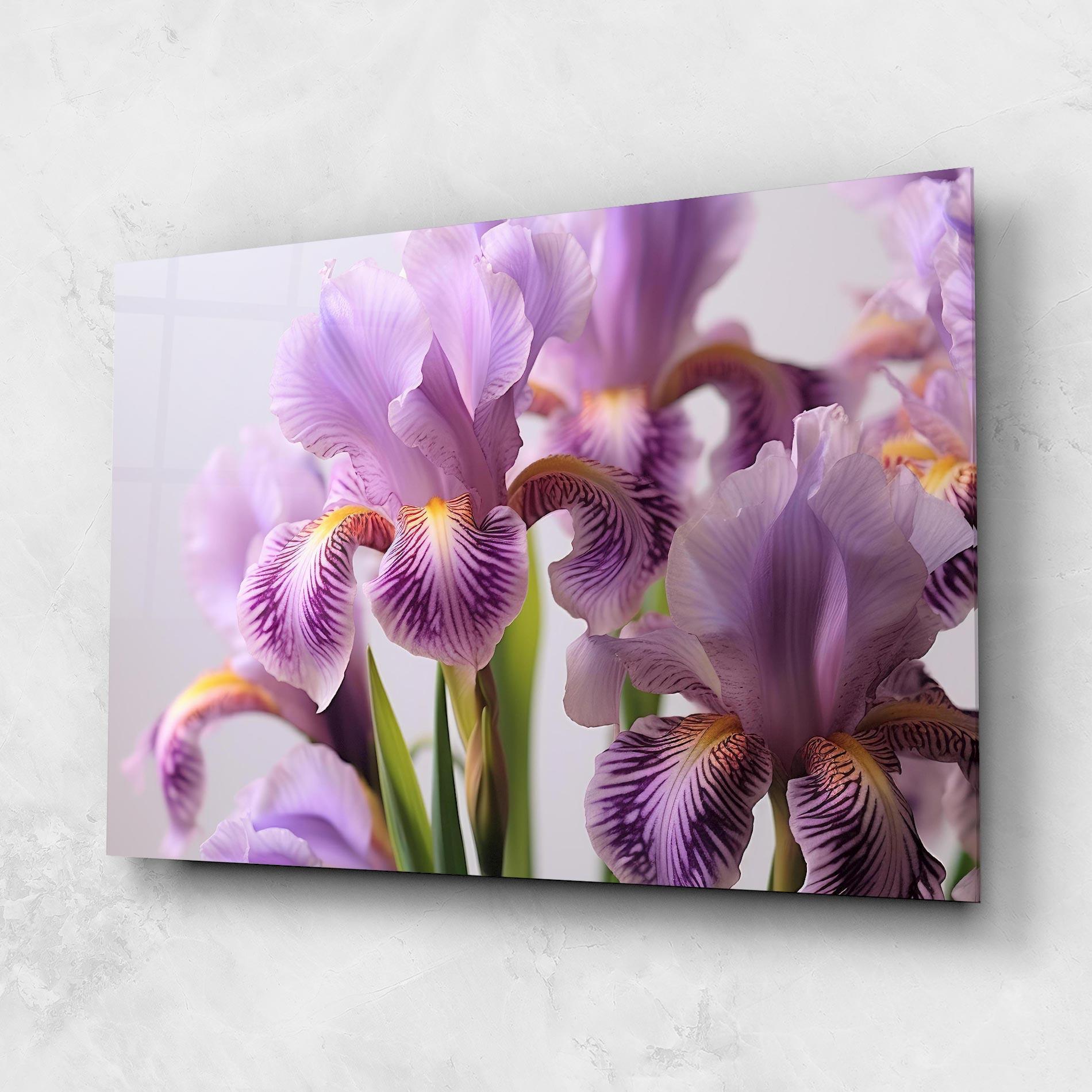 Tablou Sticla Iris In Vase mockup 1