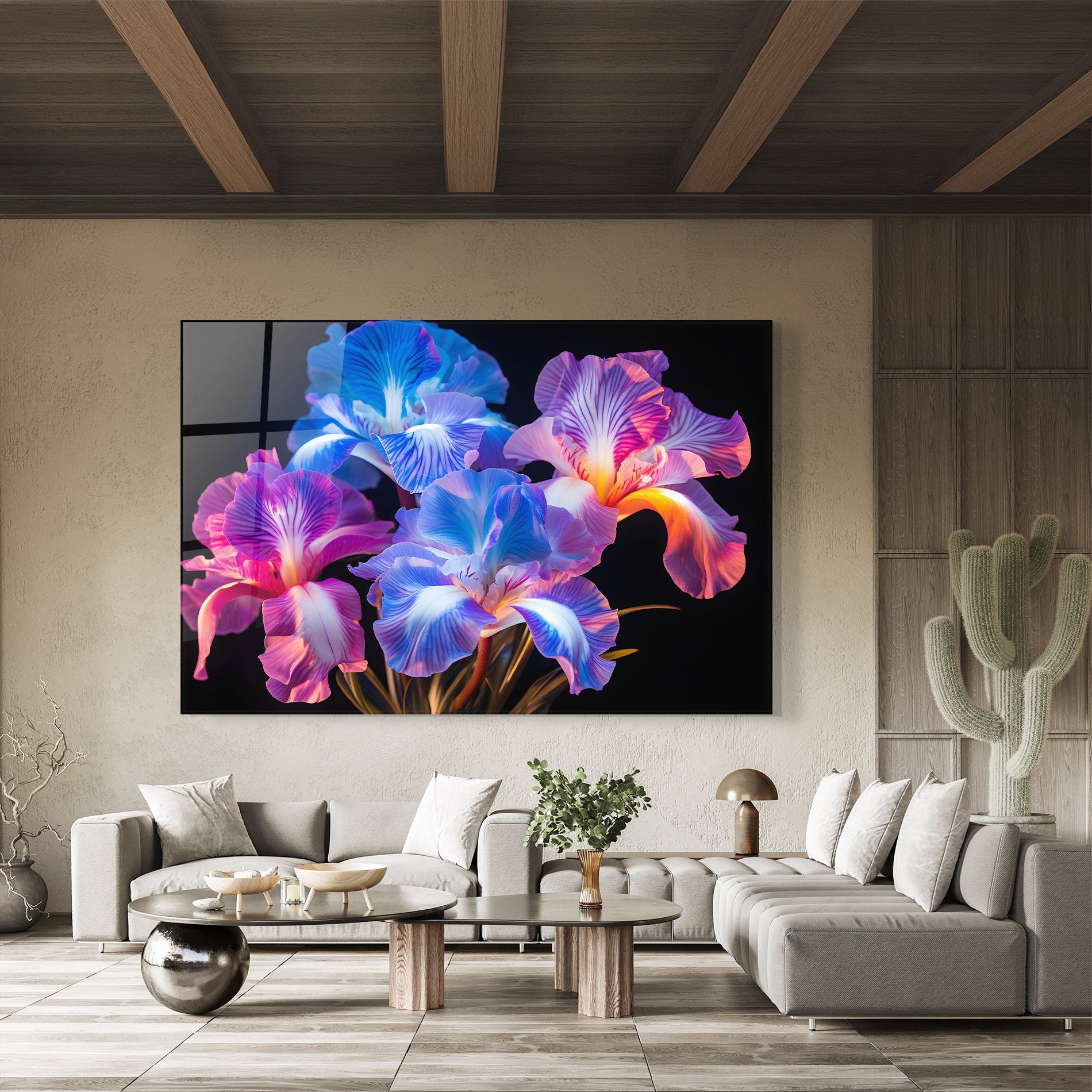 Blue Light Iris mockup 8