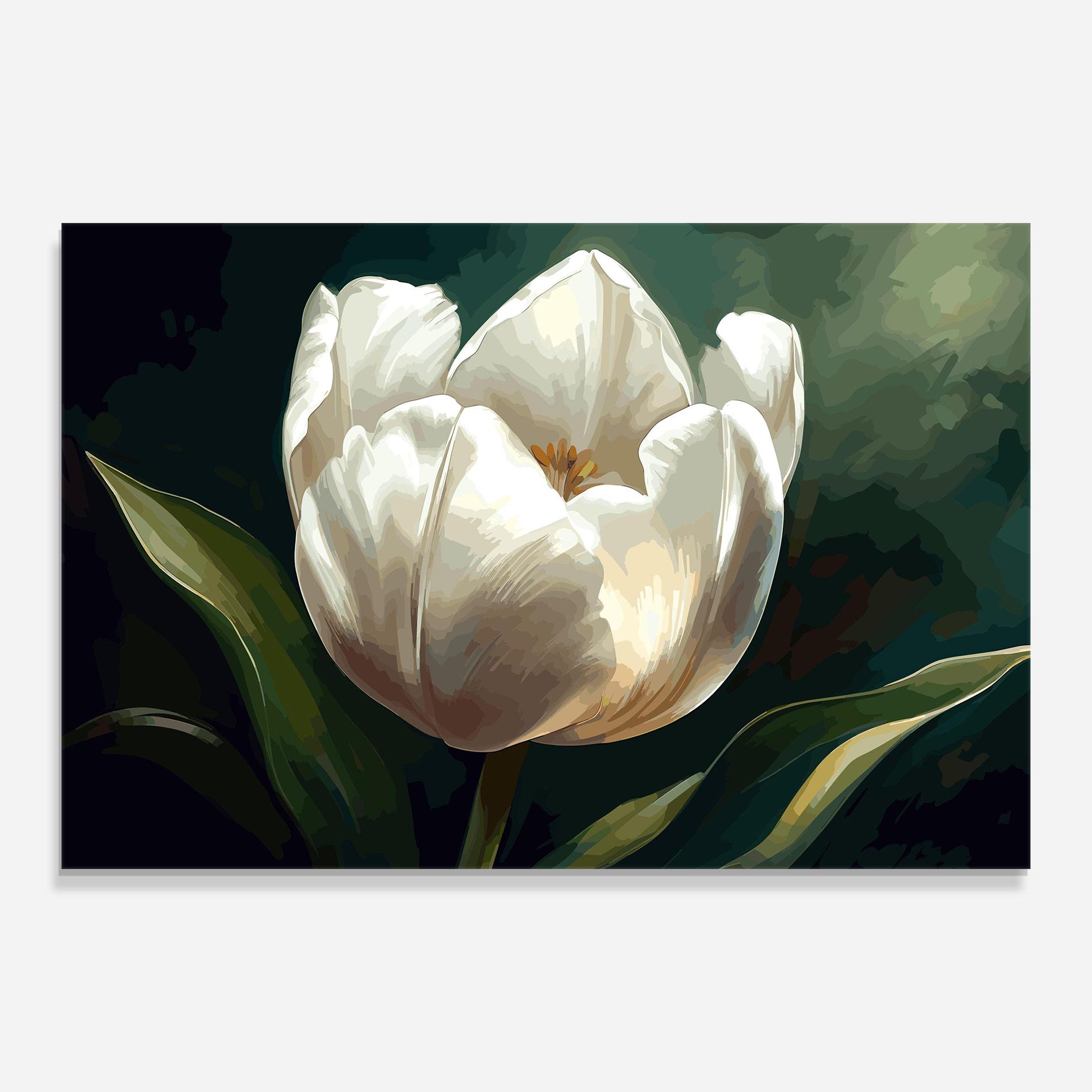 Tablou Sticla Tulip Art mockup 0