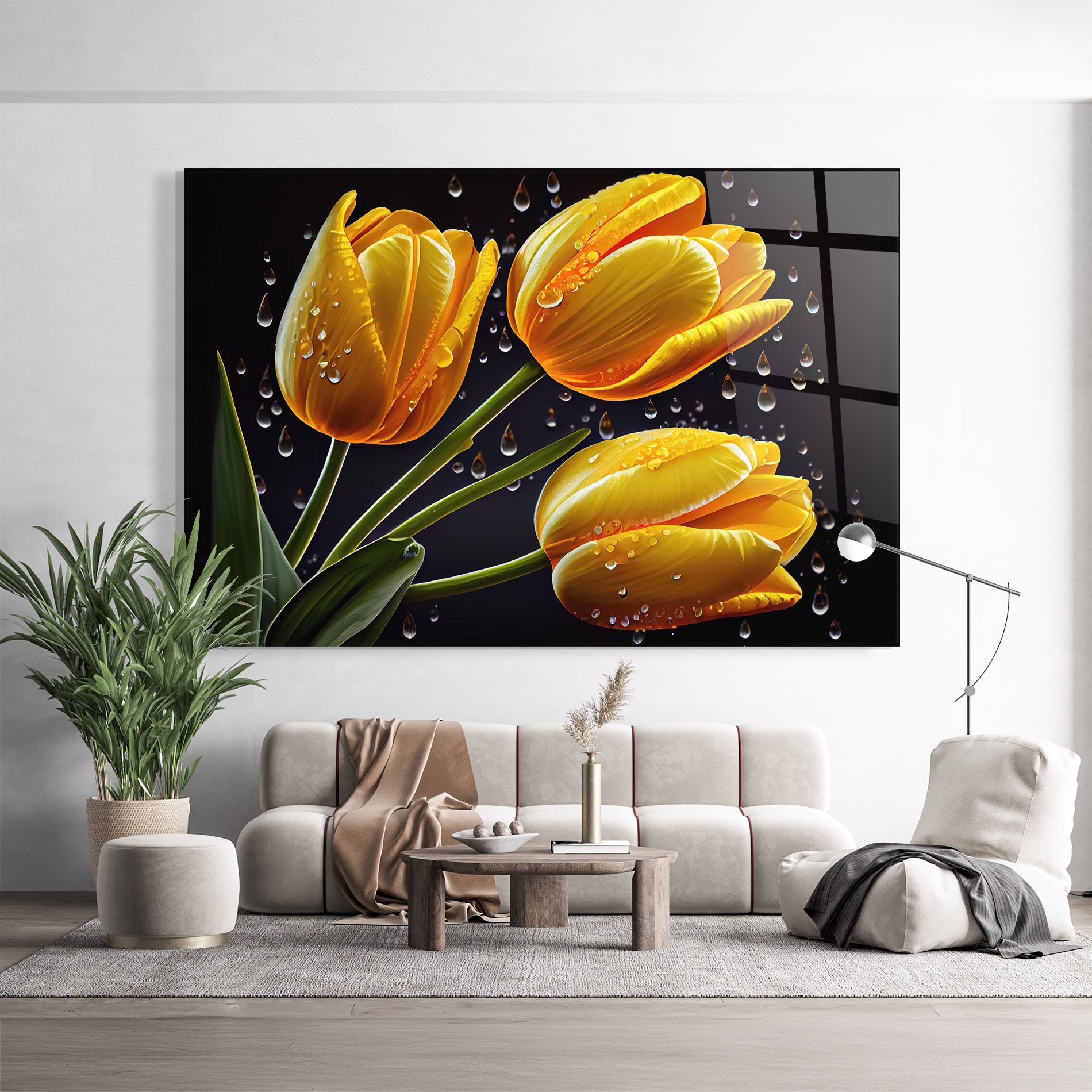 3 Yellow Tulips mockup 9