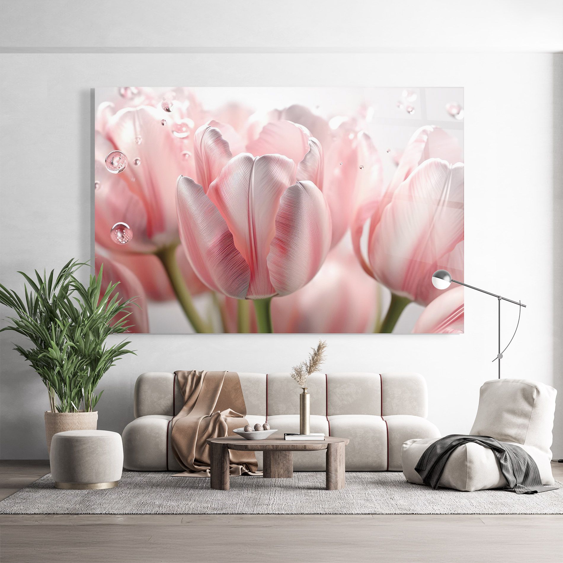 Pink Pretty Tulips mockup 9