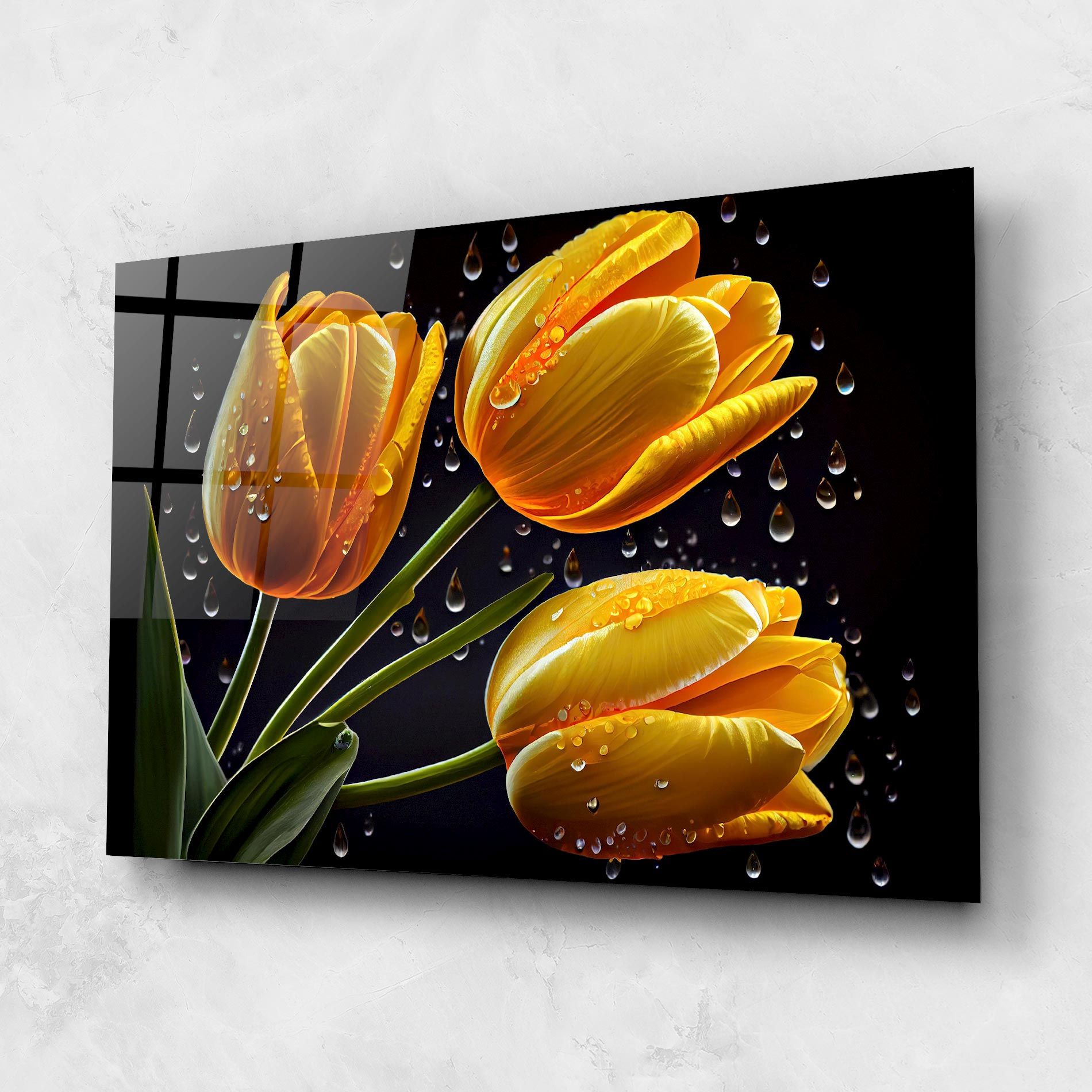 3 Yellow Tulips mockup 1