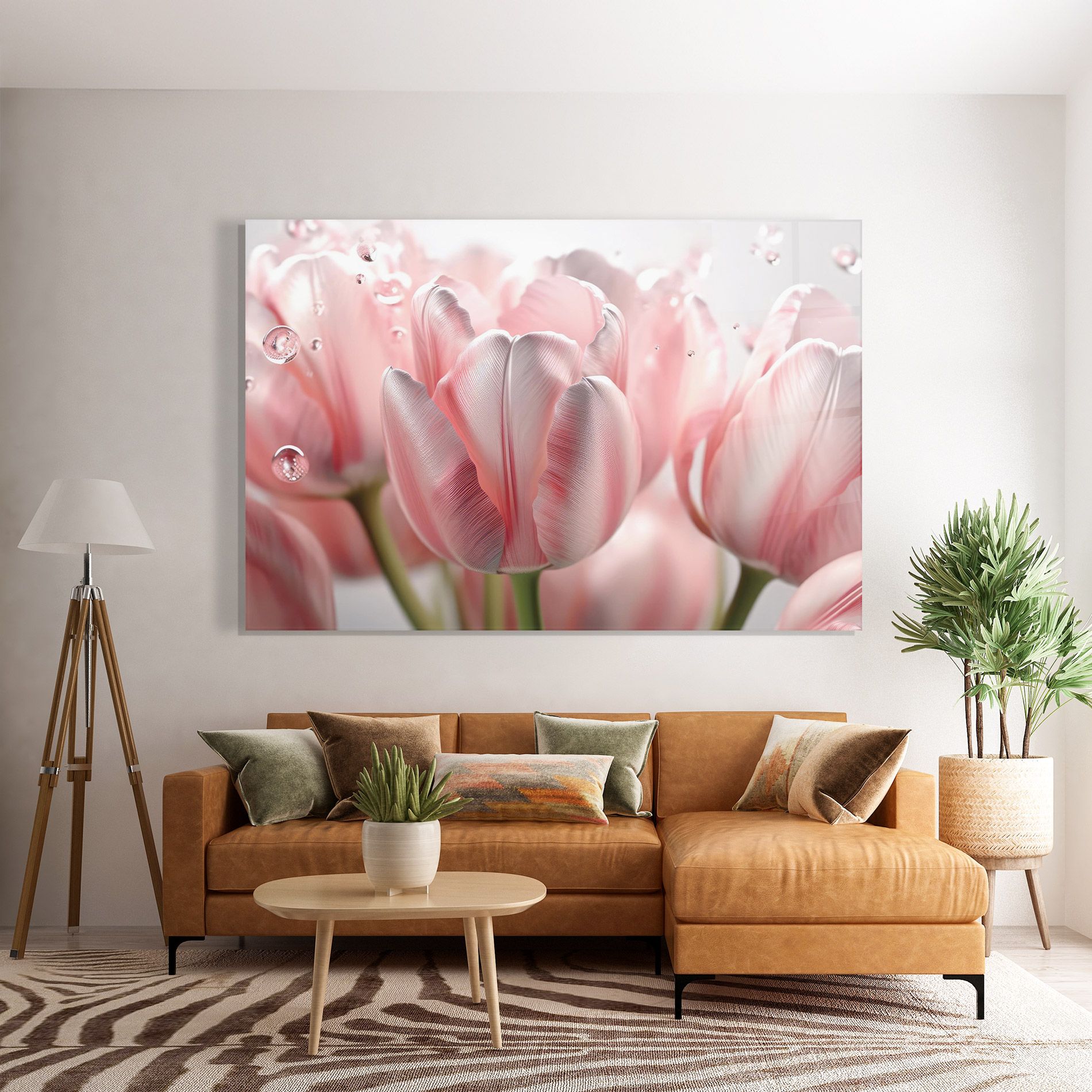 Pink Pretty Tulips mockup 7