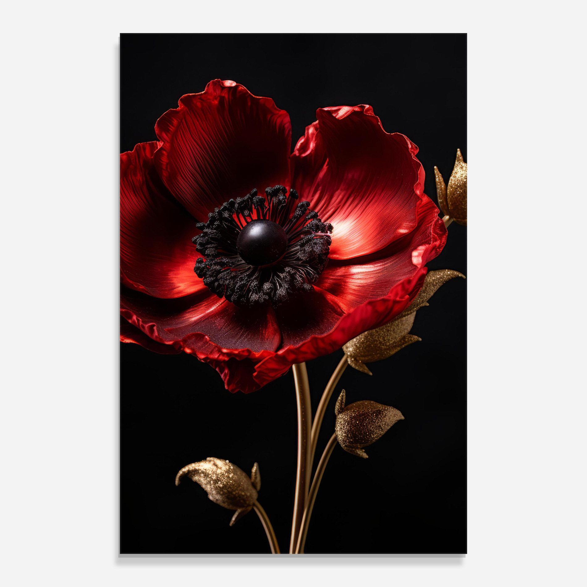 Dark Red Poppy mockup 0