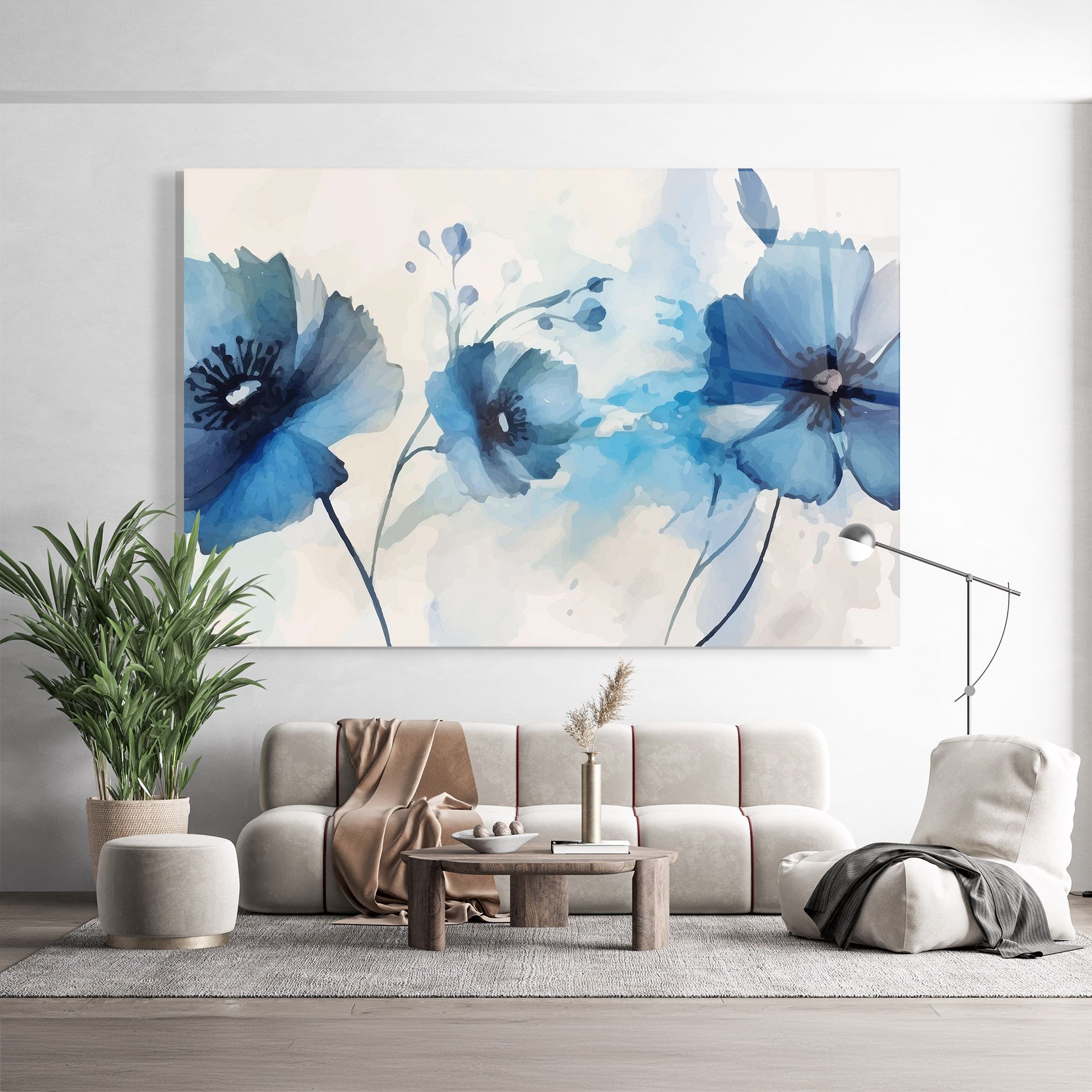 Blue Poppies mockup 9