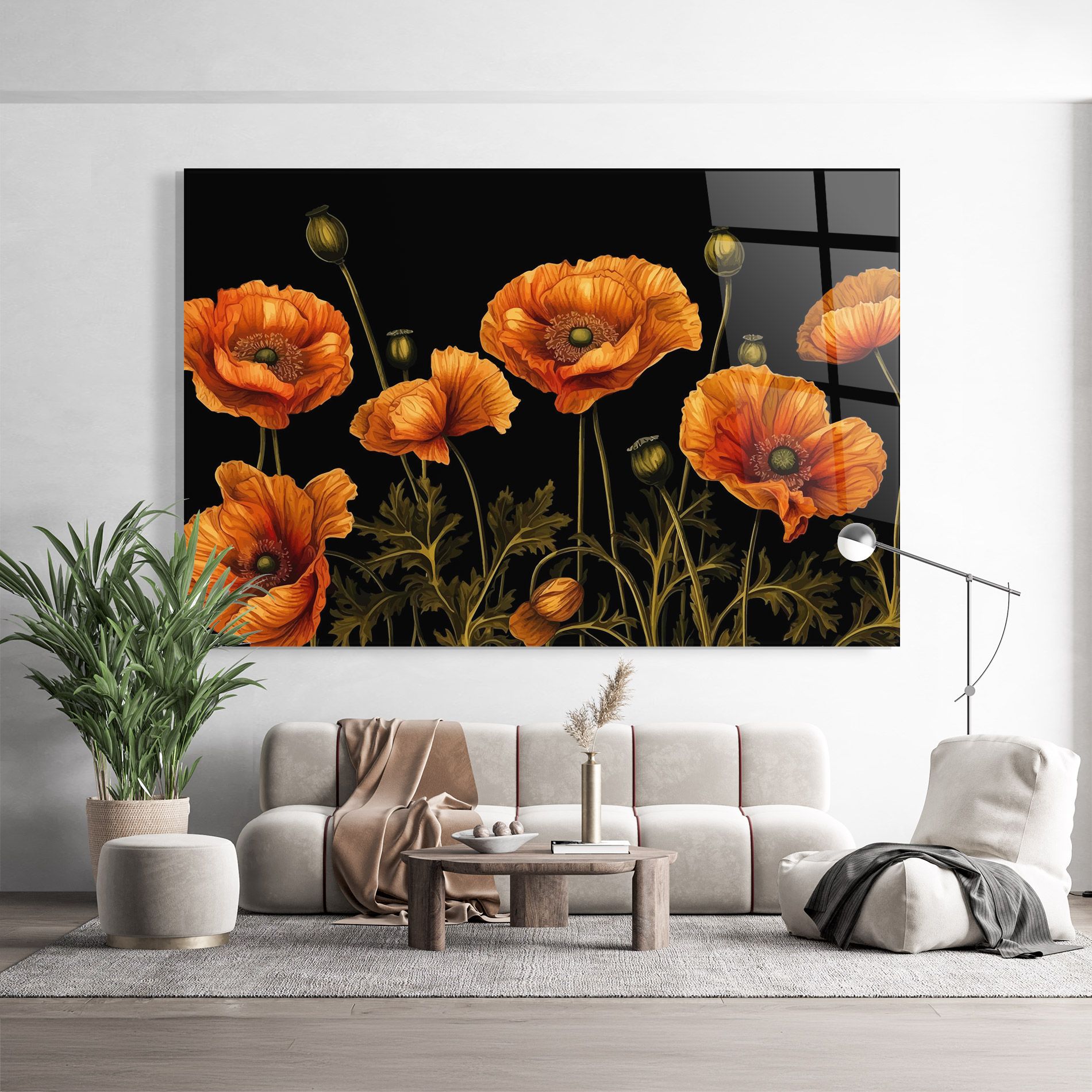 Orange Poppies mockup 9