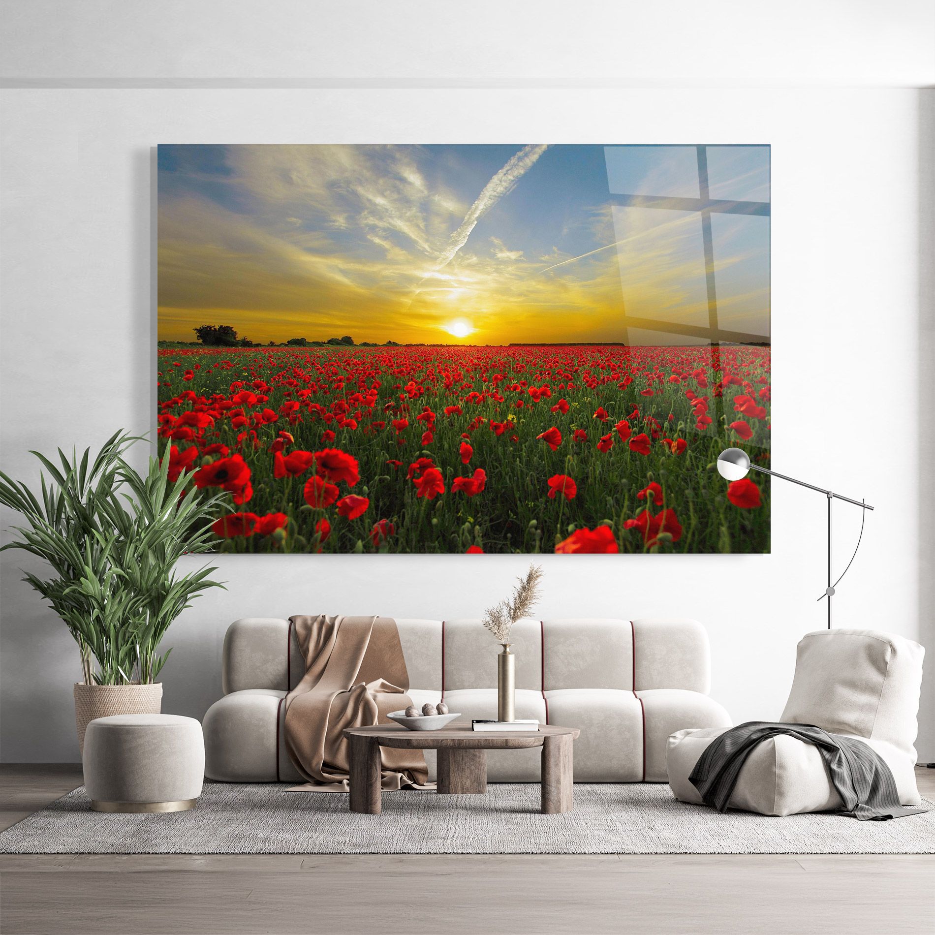 Poppies Sunset mockup 9