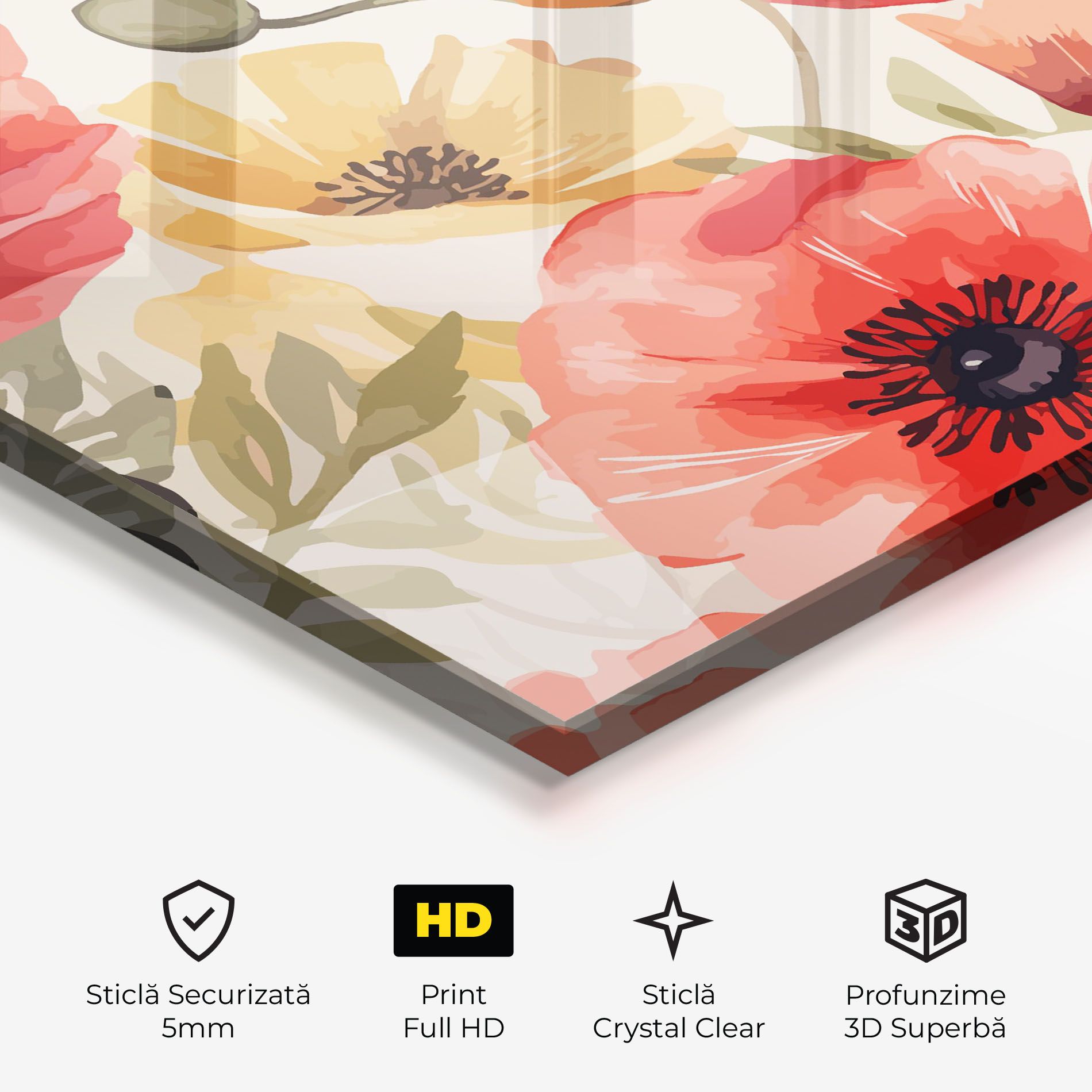Orange Red Poppy mockup 3