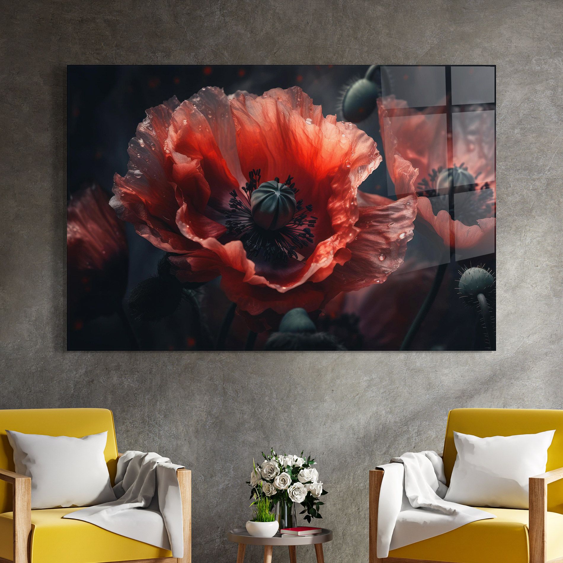 Dark Shade Poppy mockup 4