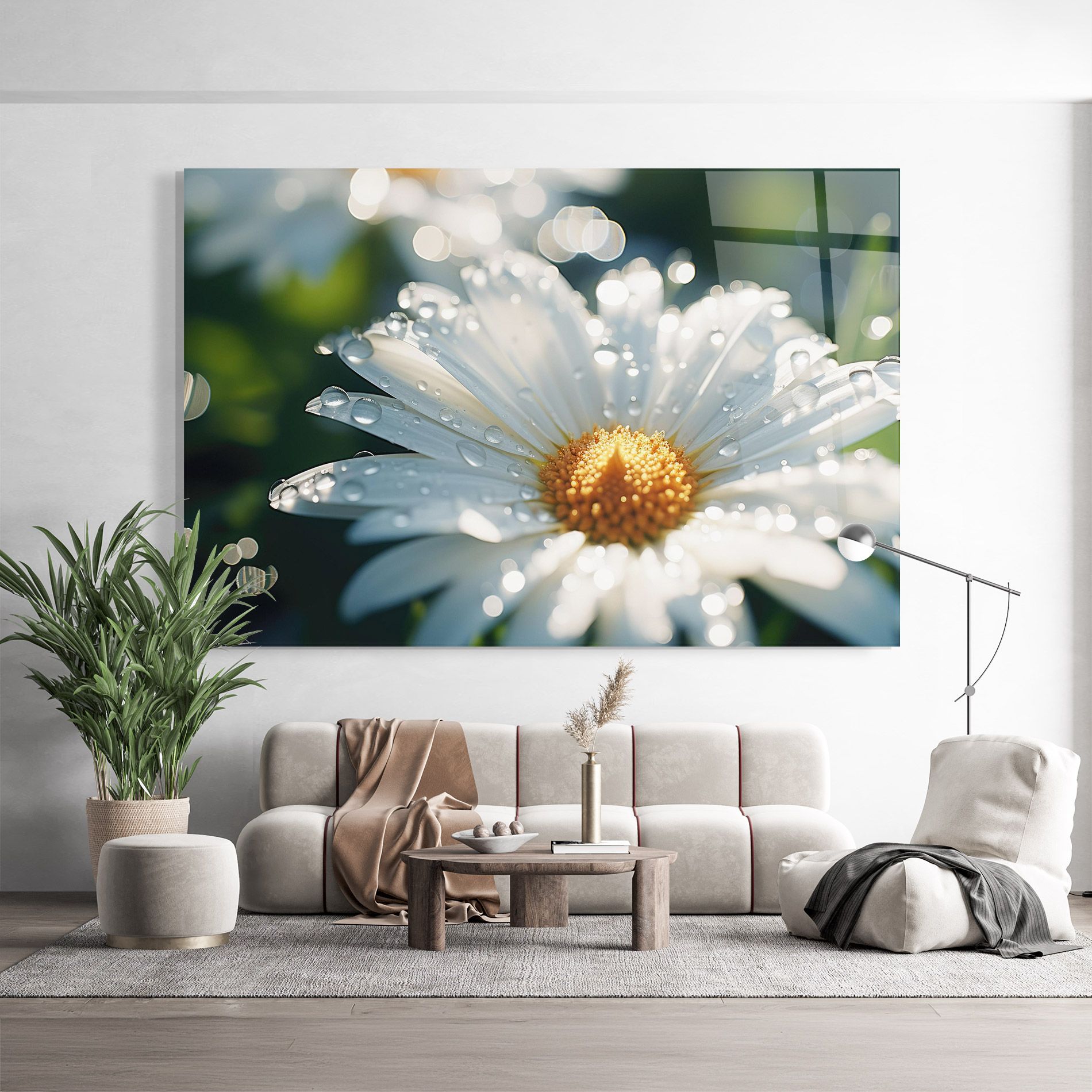Daisy After Rain Close Up mockup 9