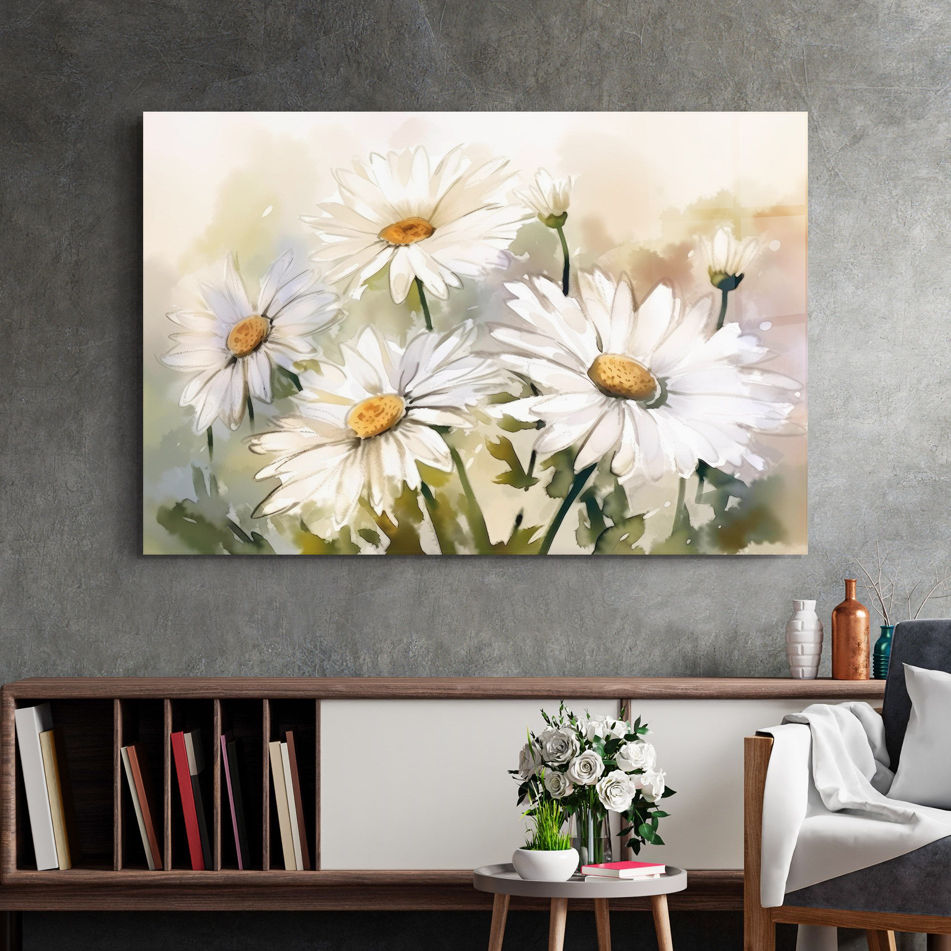 Daisy Painting mockup 2