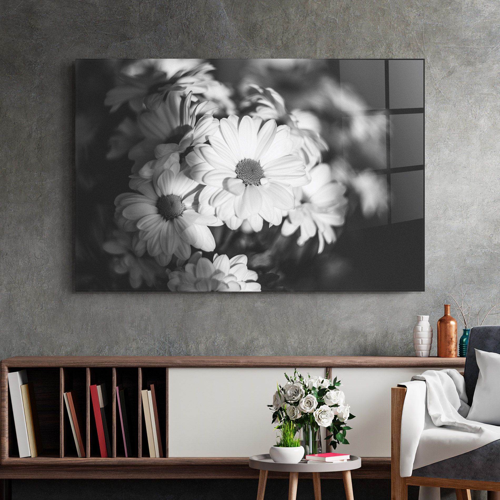 Grey Daisy mockup 2