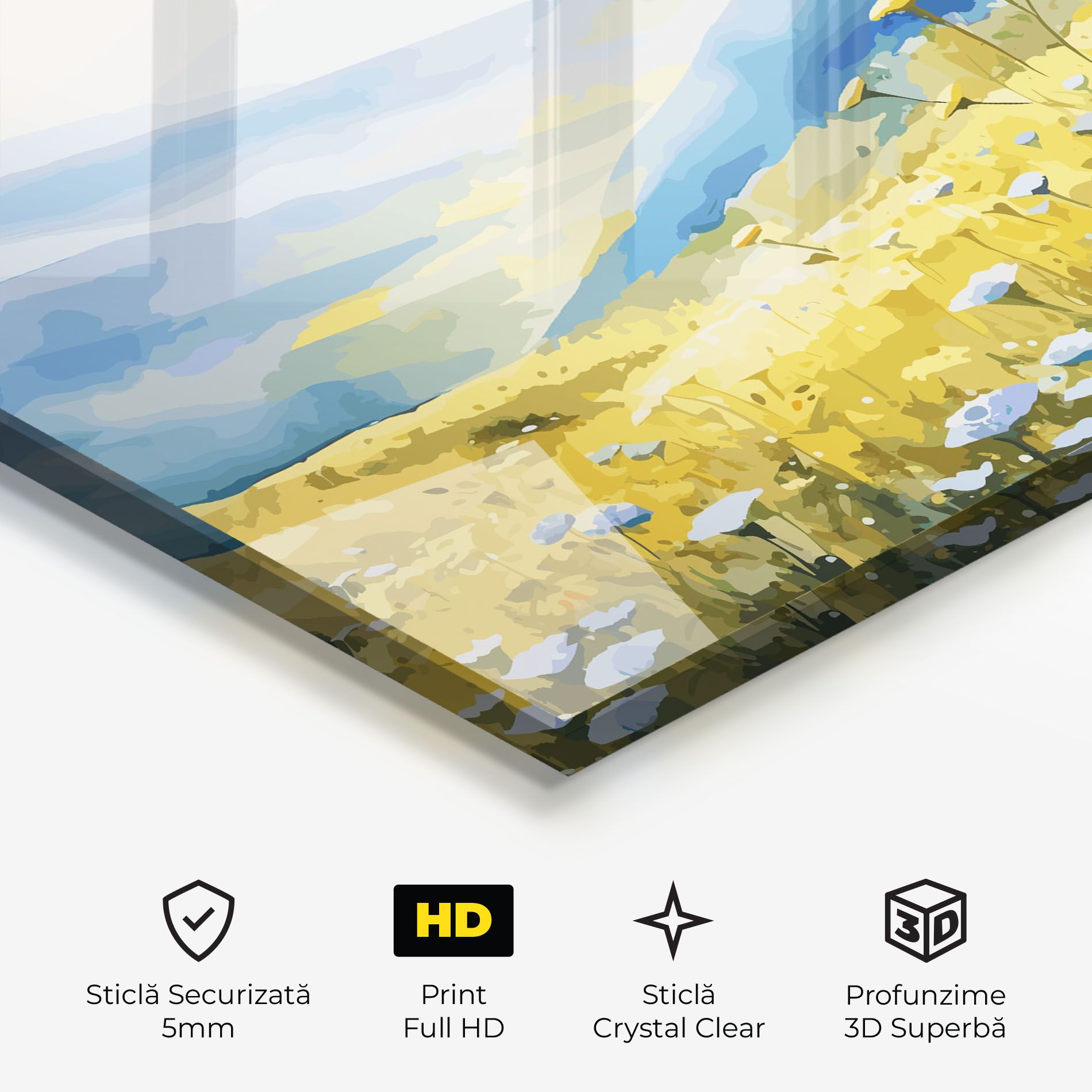 Daisy Field Art mockup 3