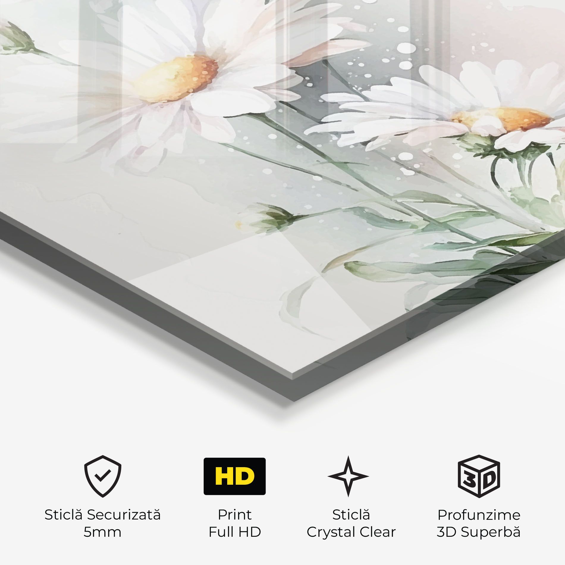Dreamy White Daisy mockup 3