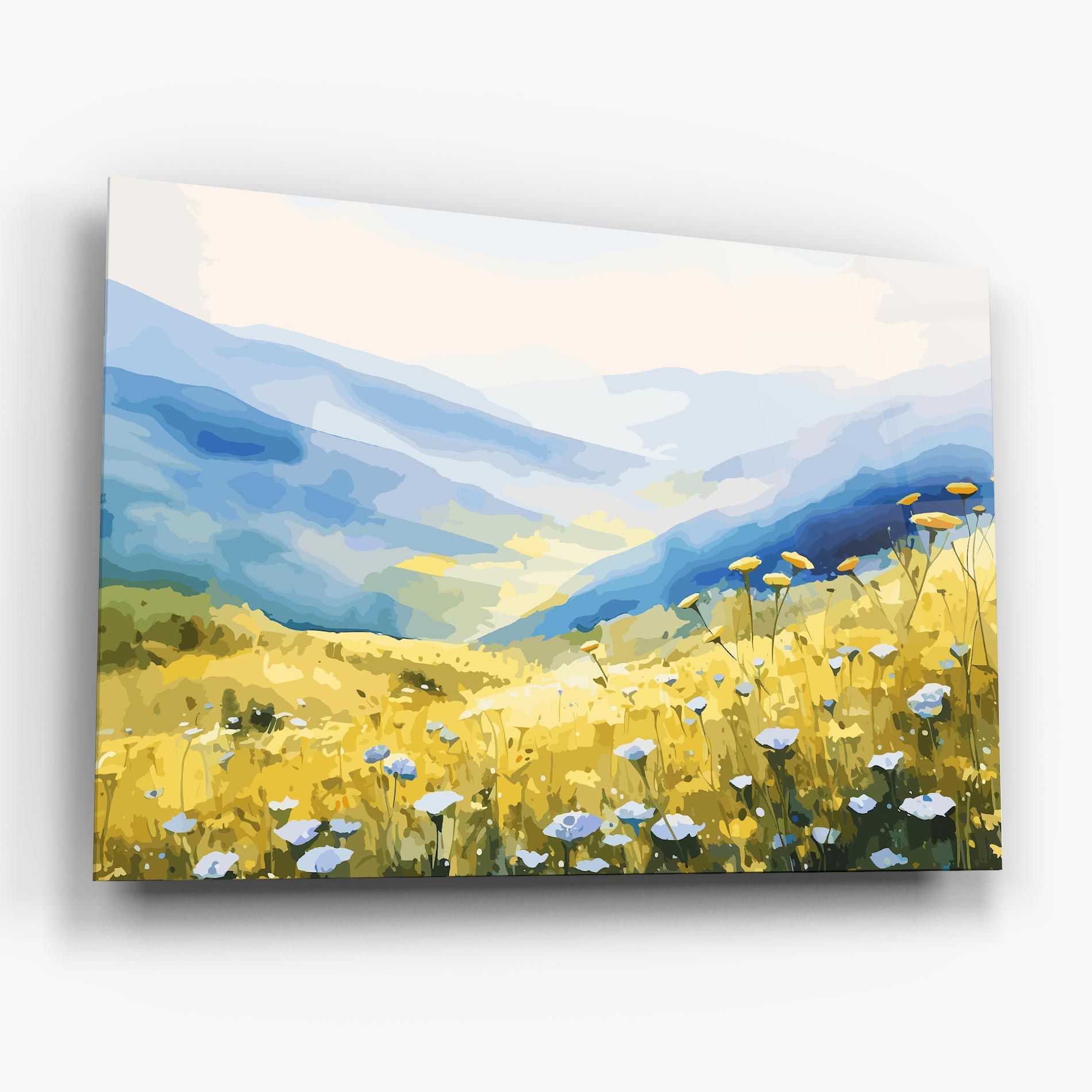 Daisy Field Art mockup 6