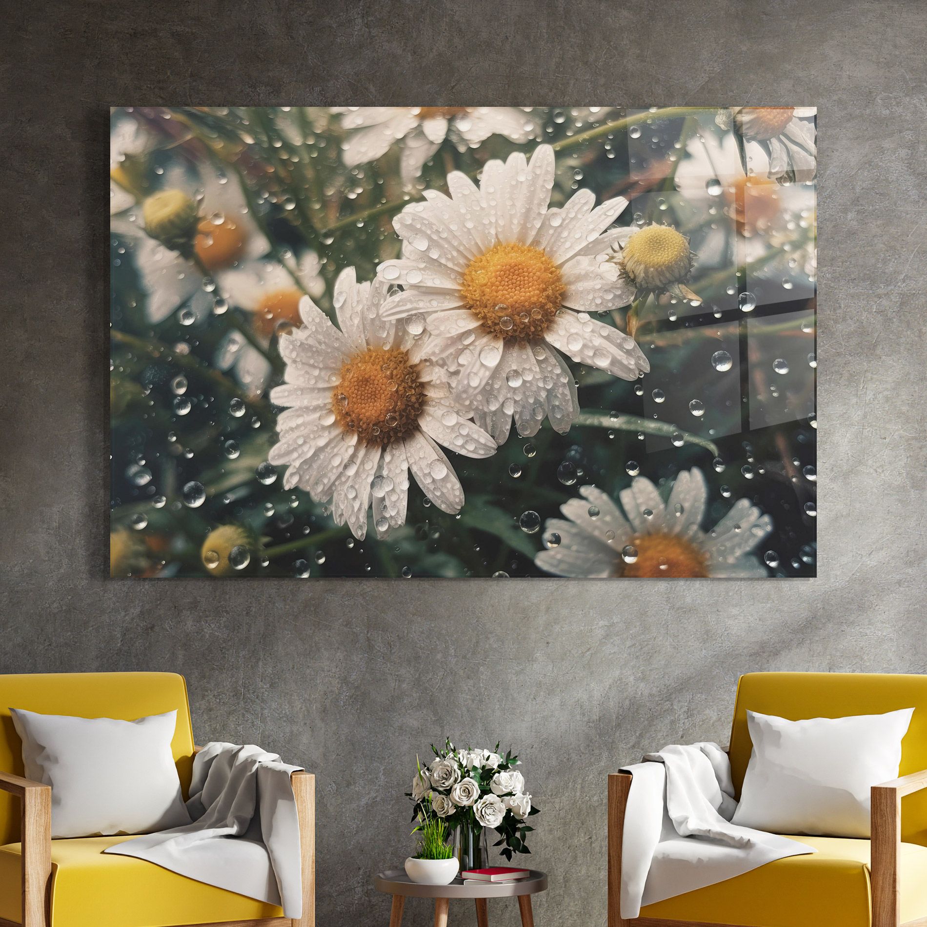 Daisy View After Rain mockup 4