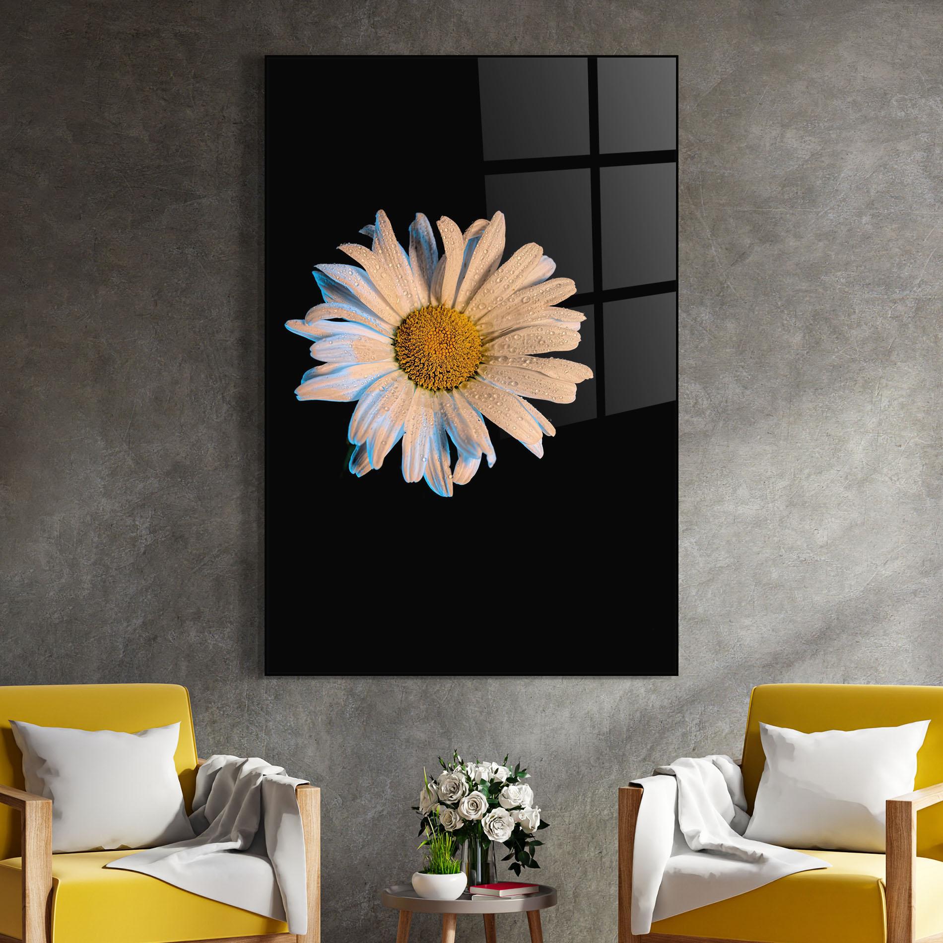 Tablou Sticla Daisy mockup 4