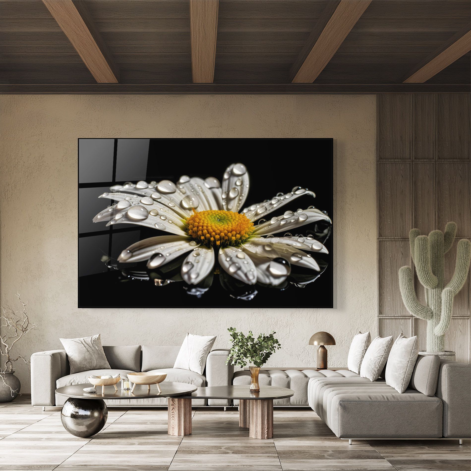 Daisy After The Rain mockup 8