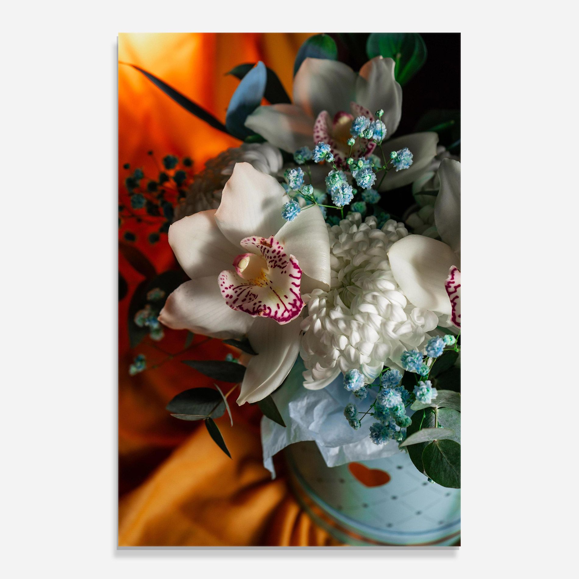 Orchid In Vase mockup 0