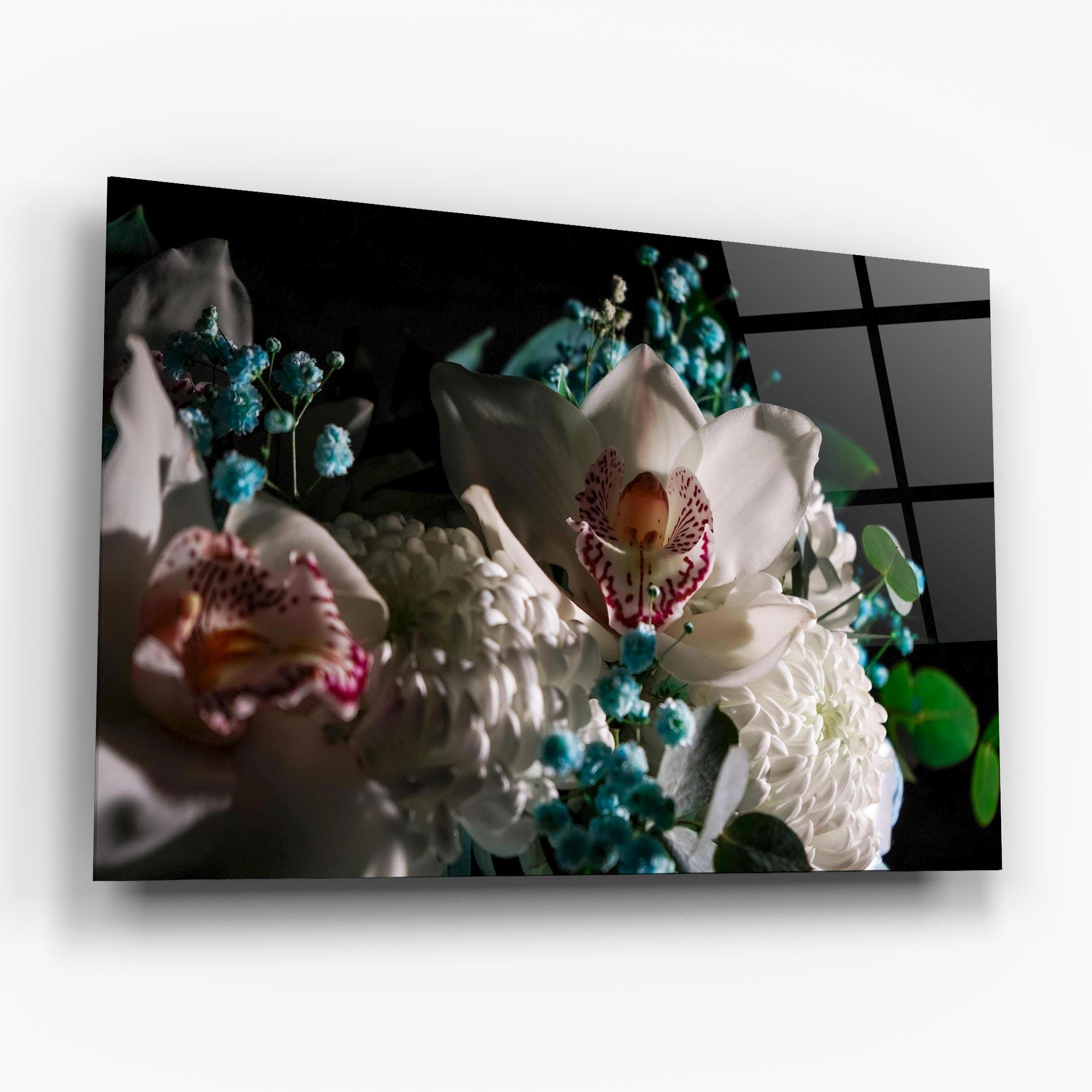 Tablou Sticla Orchids mockup 6
